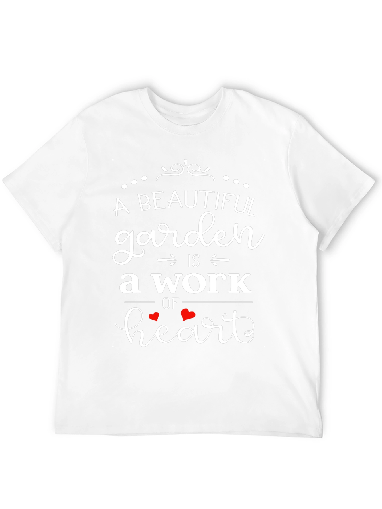 Beautiful Garden Heart T-Shirt - Gardener Gift