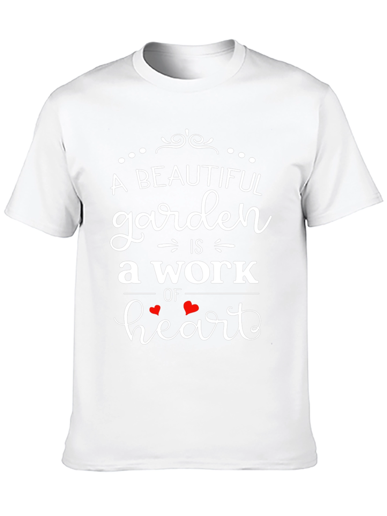 Beautiful Garden Heart T-Shirt - Gardener Gift