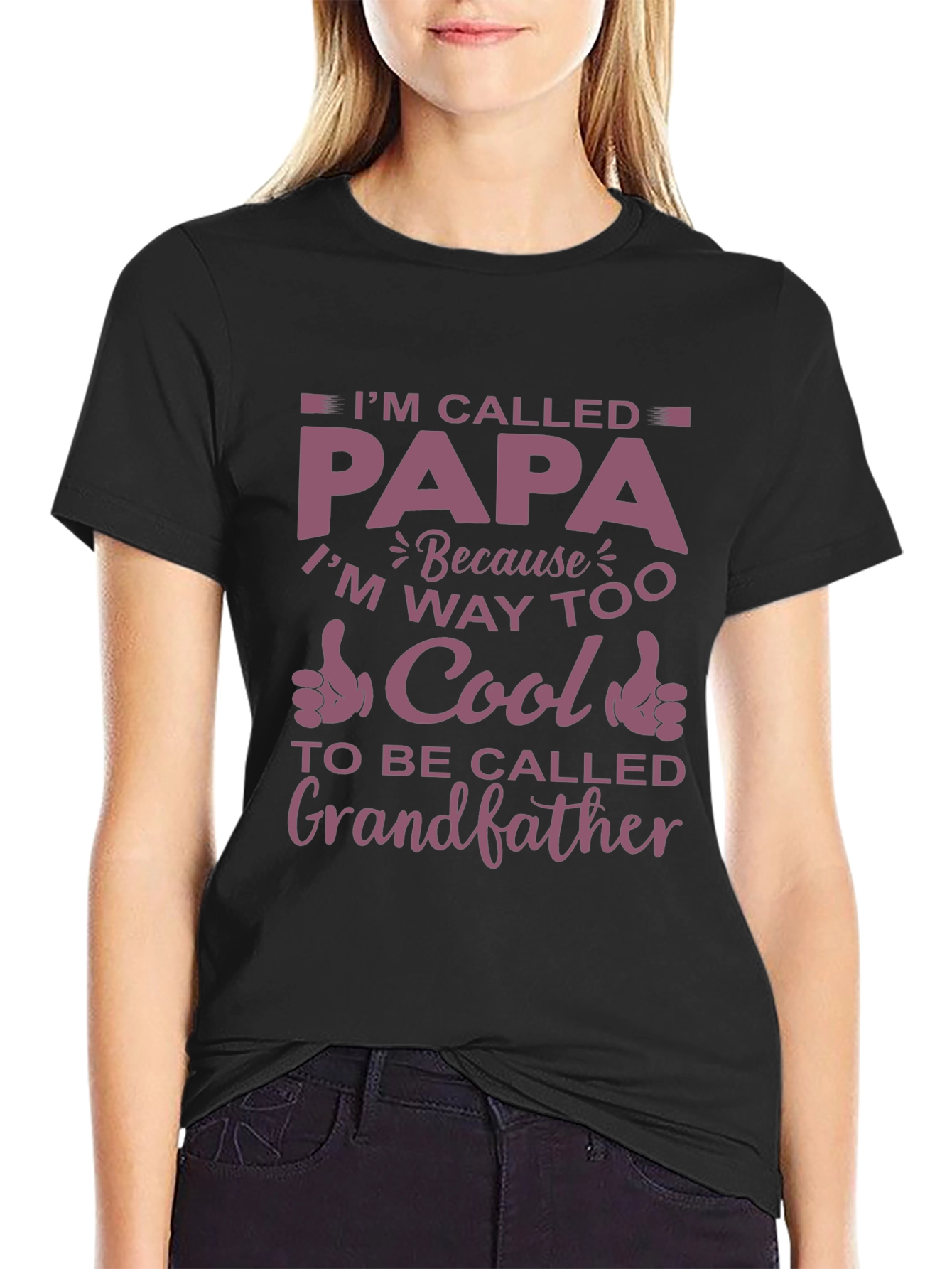 Im Called Papa T-Shirt - Cool Grandfather Tee