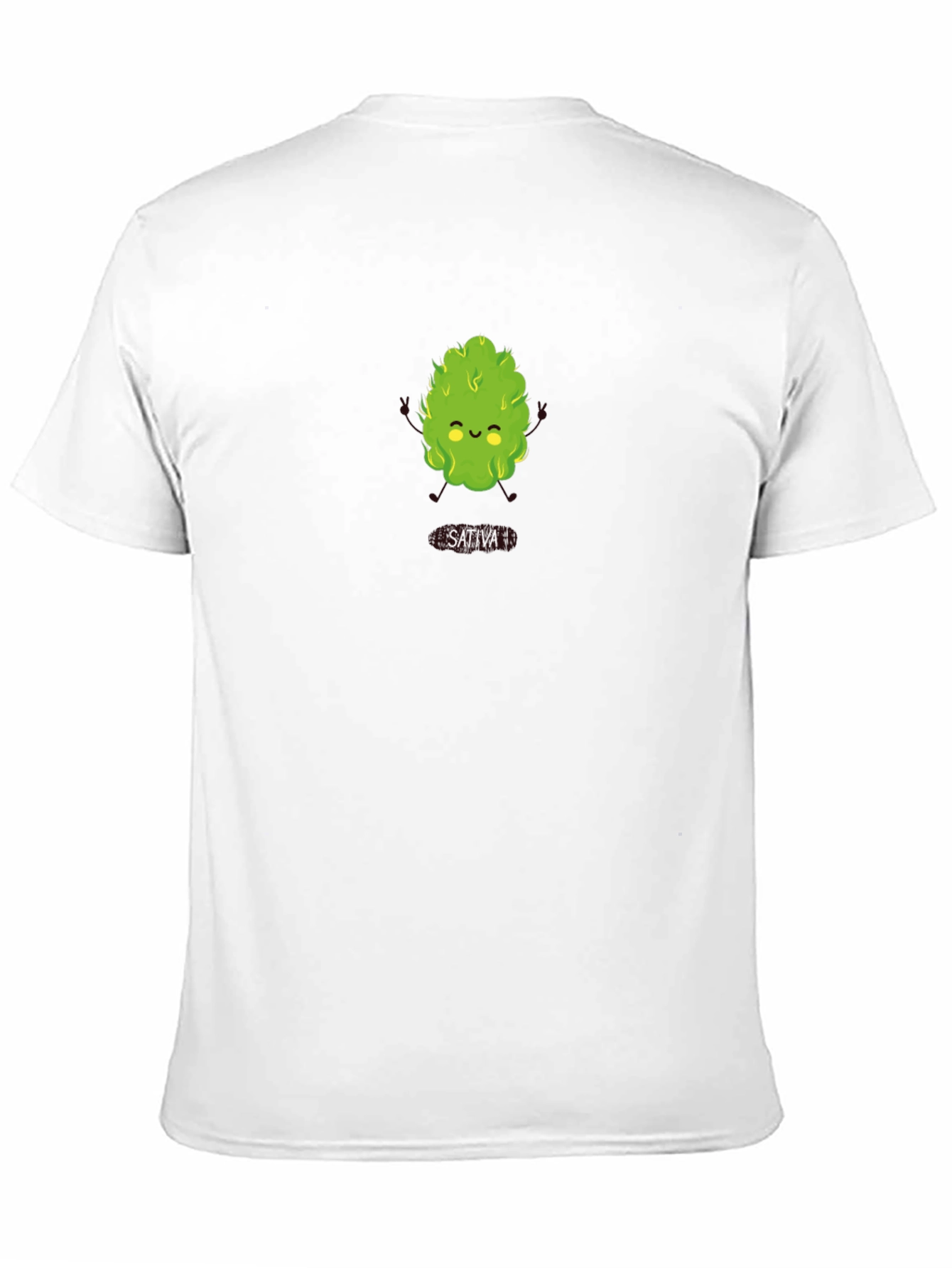 Sativa Cartoon Graphic T-Shirt