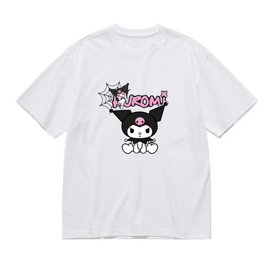 Unique ToMi Letter Stylish Plus Size Women Streetwear T-Shirt