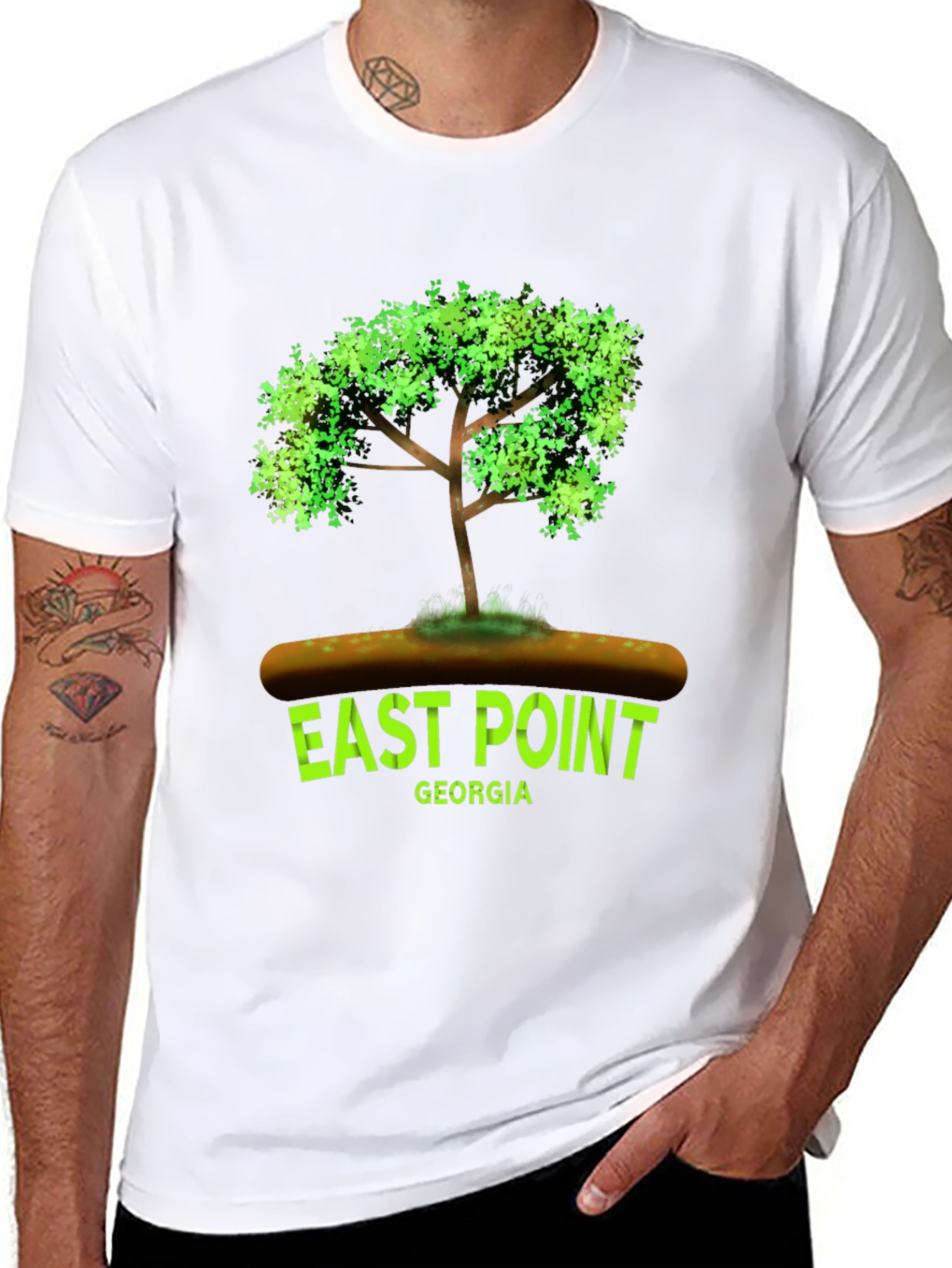 East Point Georgia Tree Graphic Tee
