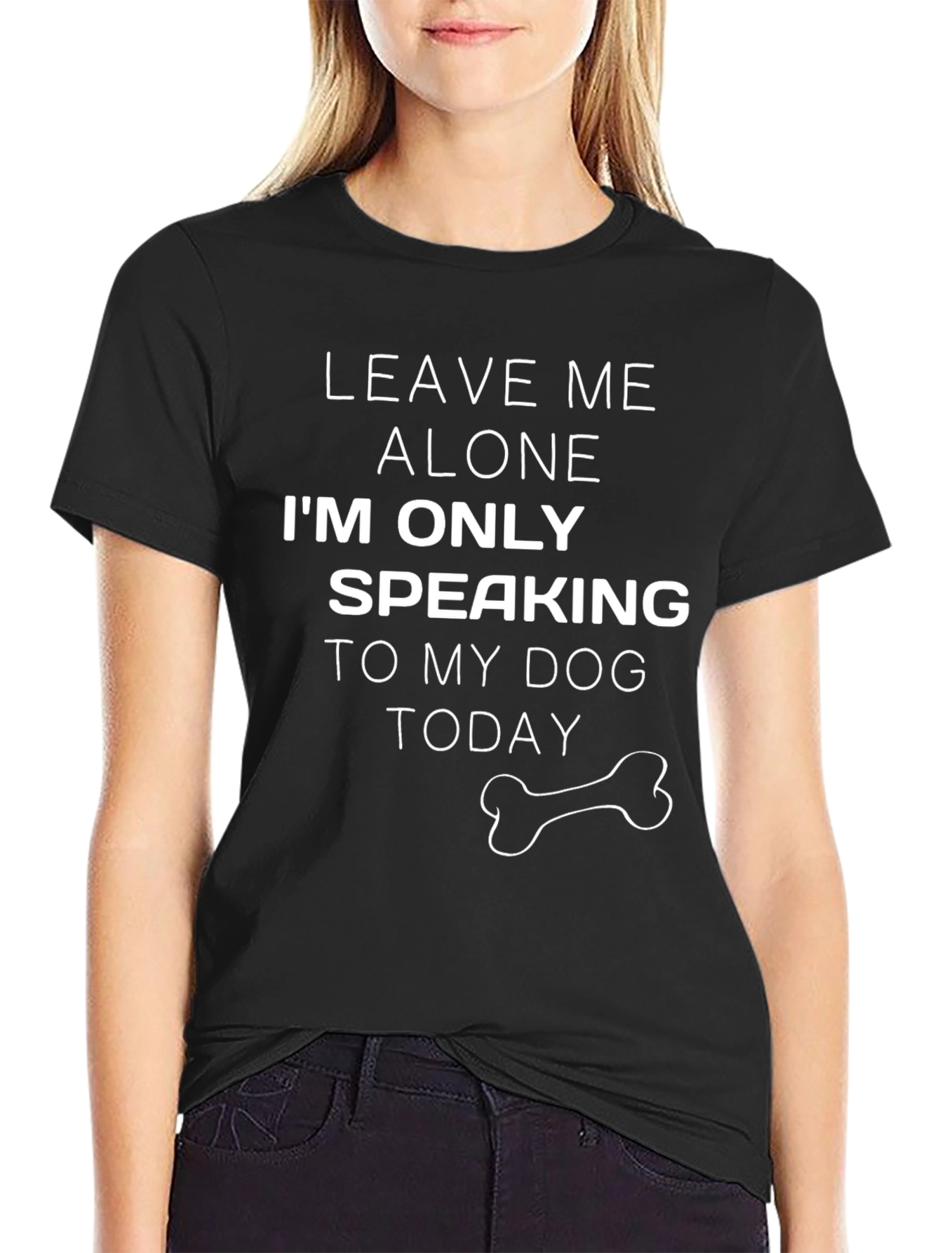Leave Me Alone Dog Lover T-Shirt