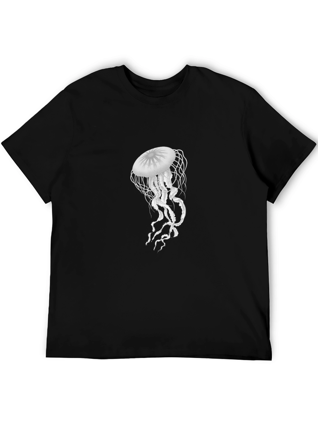 Jellyfish Graphic Black T-Shirt