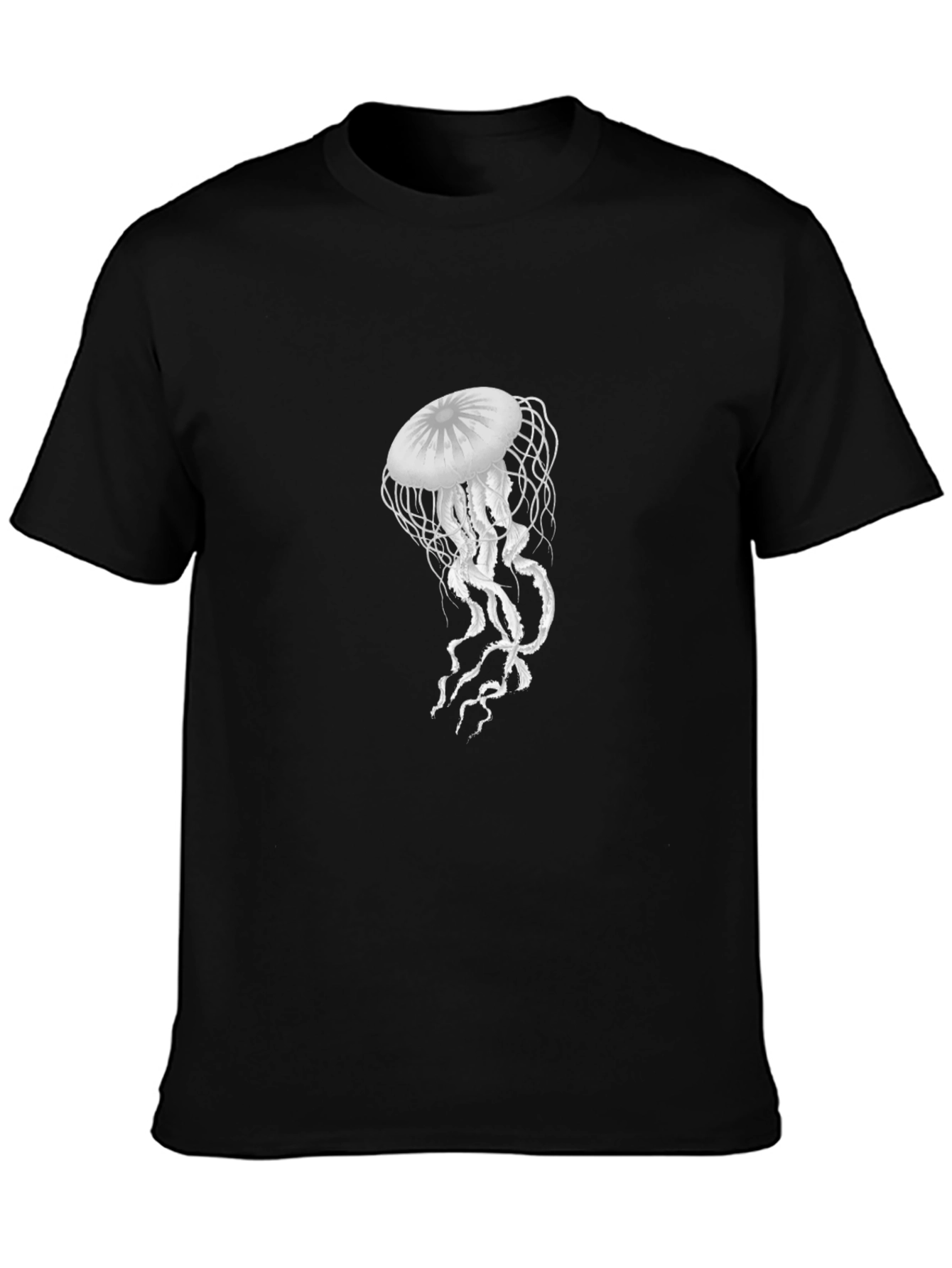Jellyfish Graphic Black T-Shirt