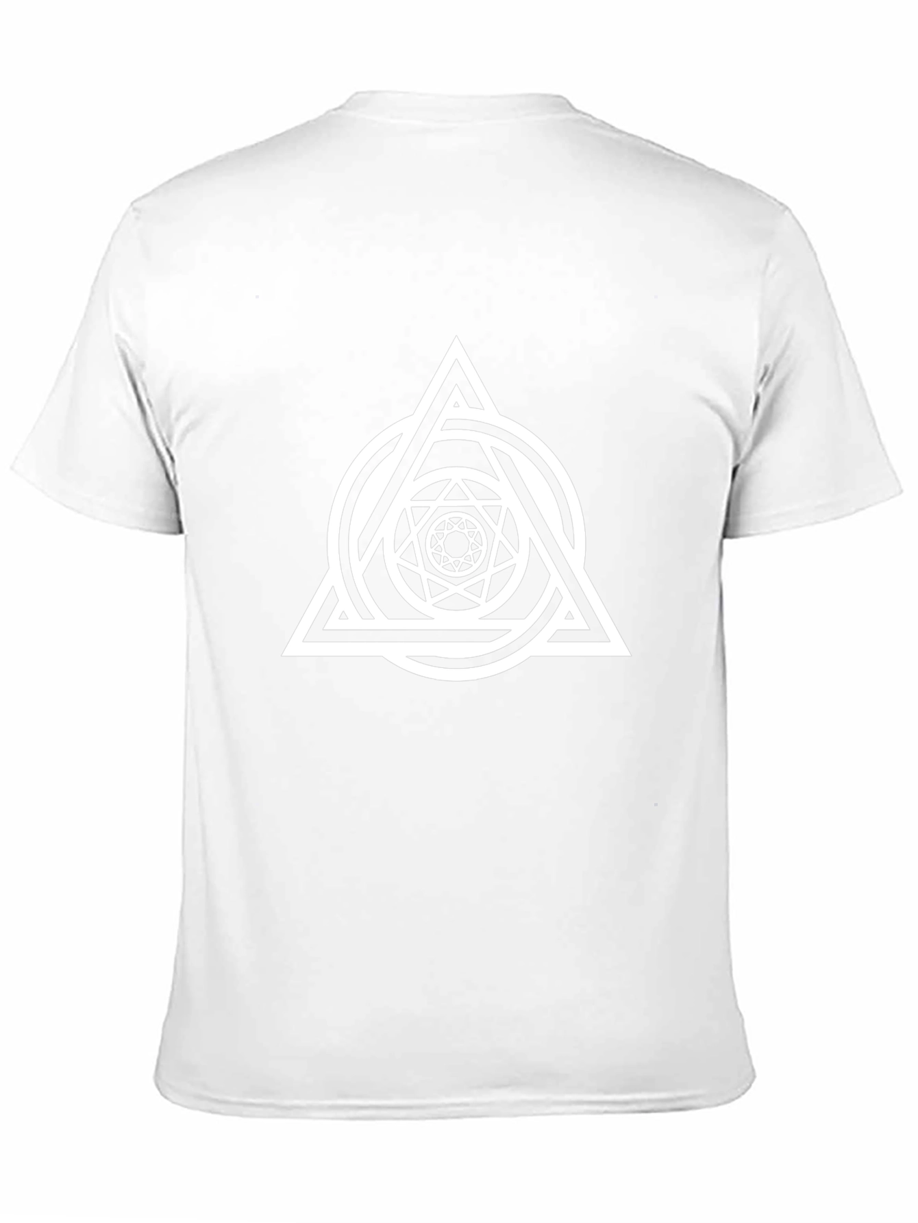 Geometric Triangle Graphic T-Shirt