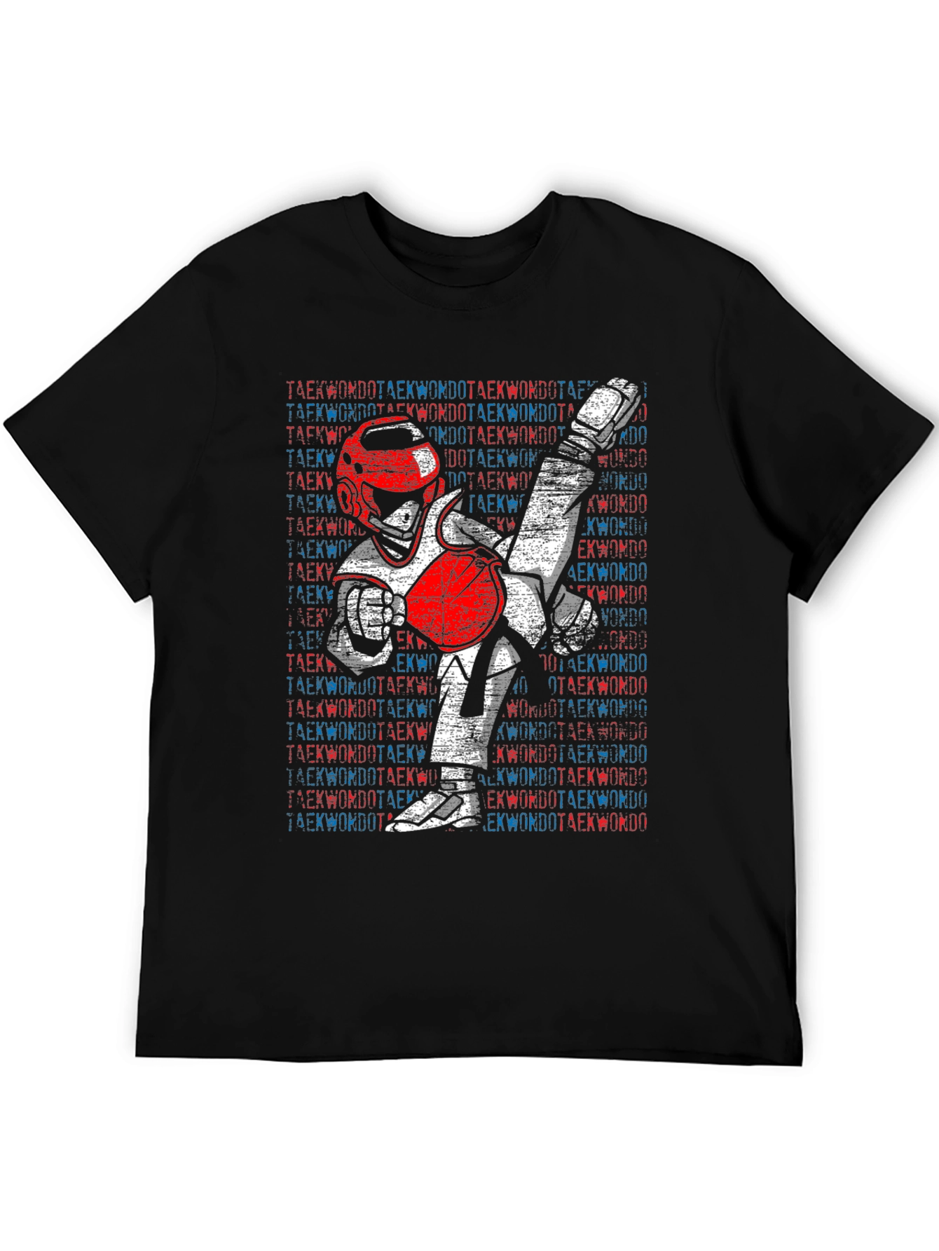 Taekwondo Kick T-Shirt - Martial Arts Graphic Tee