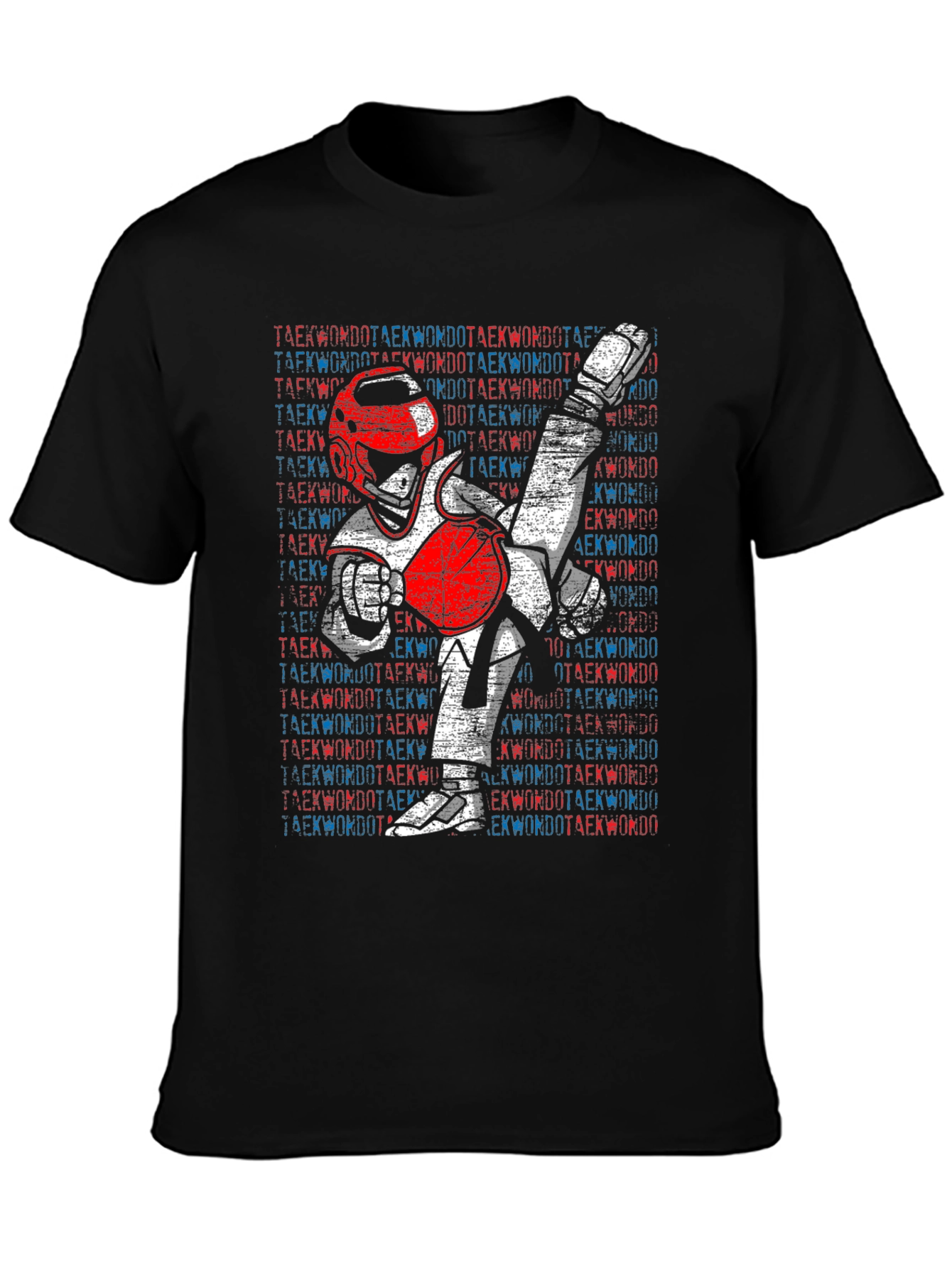 Taekwondo Kick T-Shirt - Martial Arts Graphic Tee