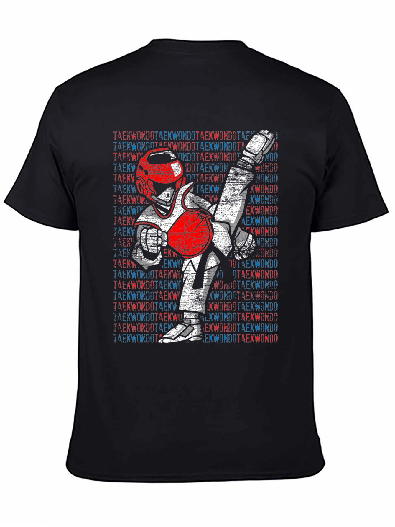 Taekwondo Kick T-Shirt - Martial Arts Graphic Tee