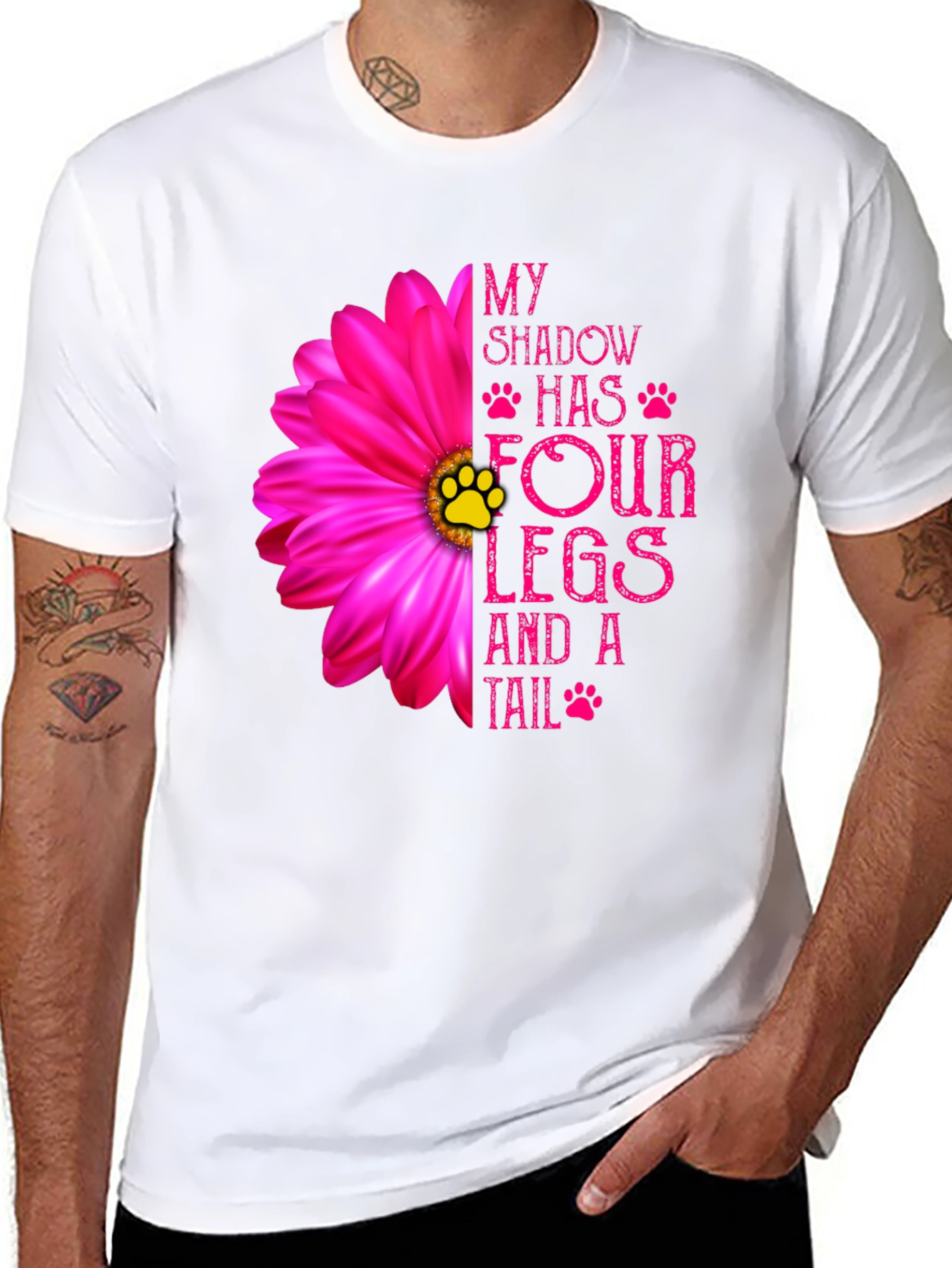 My Shadow Has Four Legs & A Tail T-Shirt