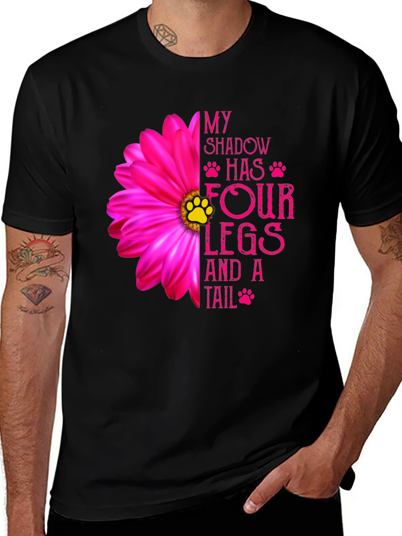 My Shadow Has Four Legs & A Tail T-Shirt