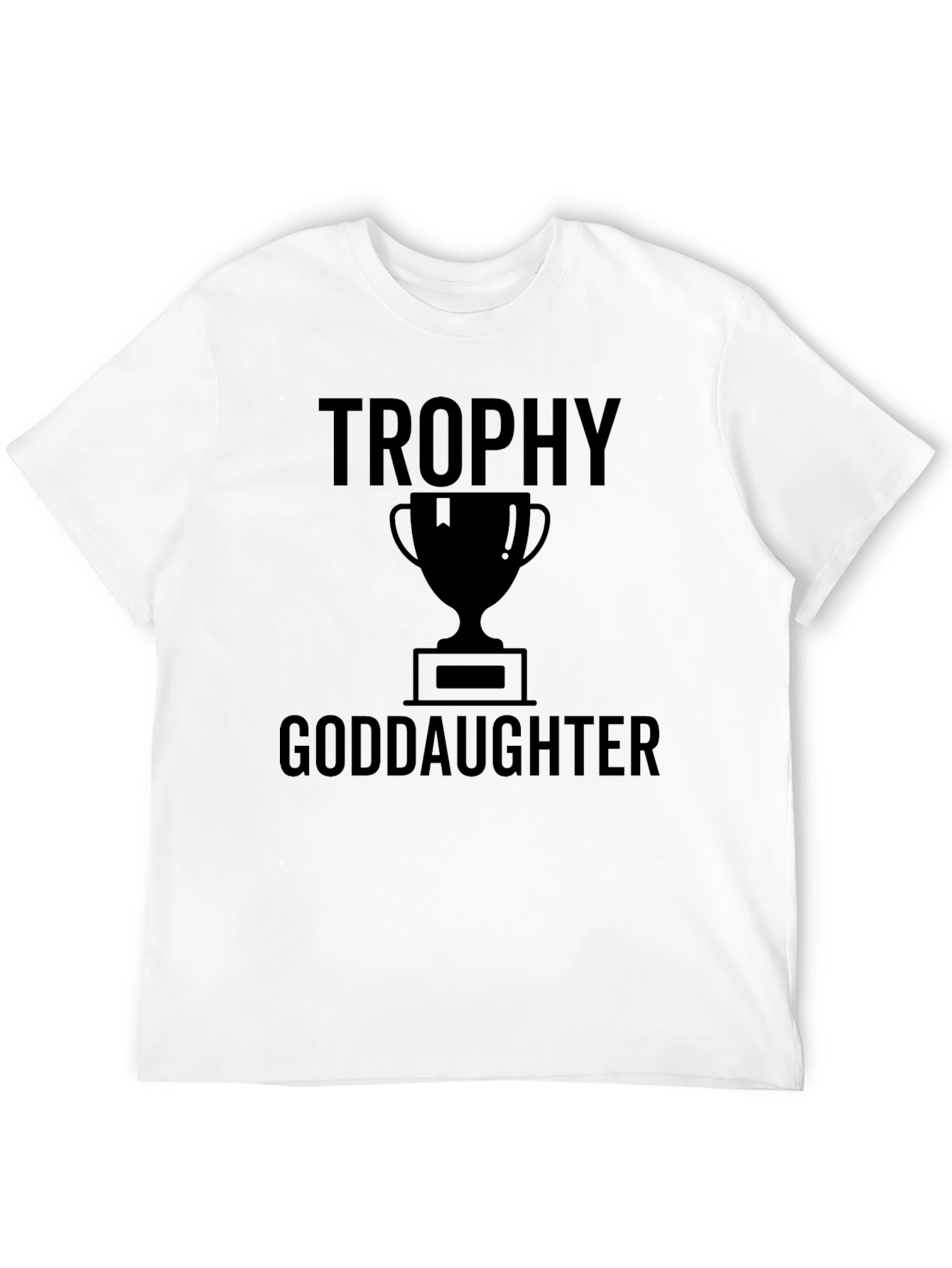 Trophy Goddaughter Black Graphic Tee
