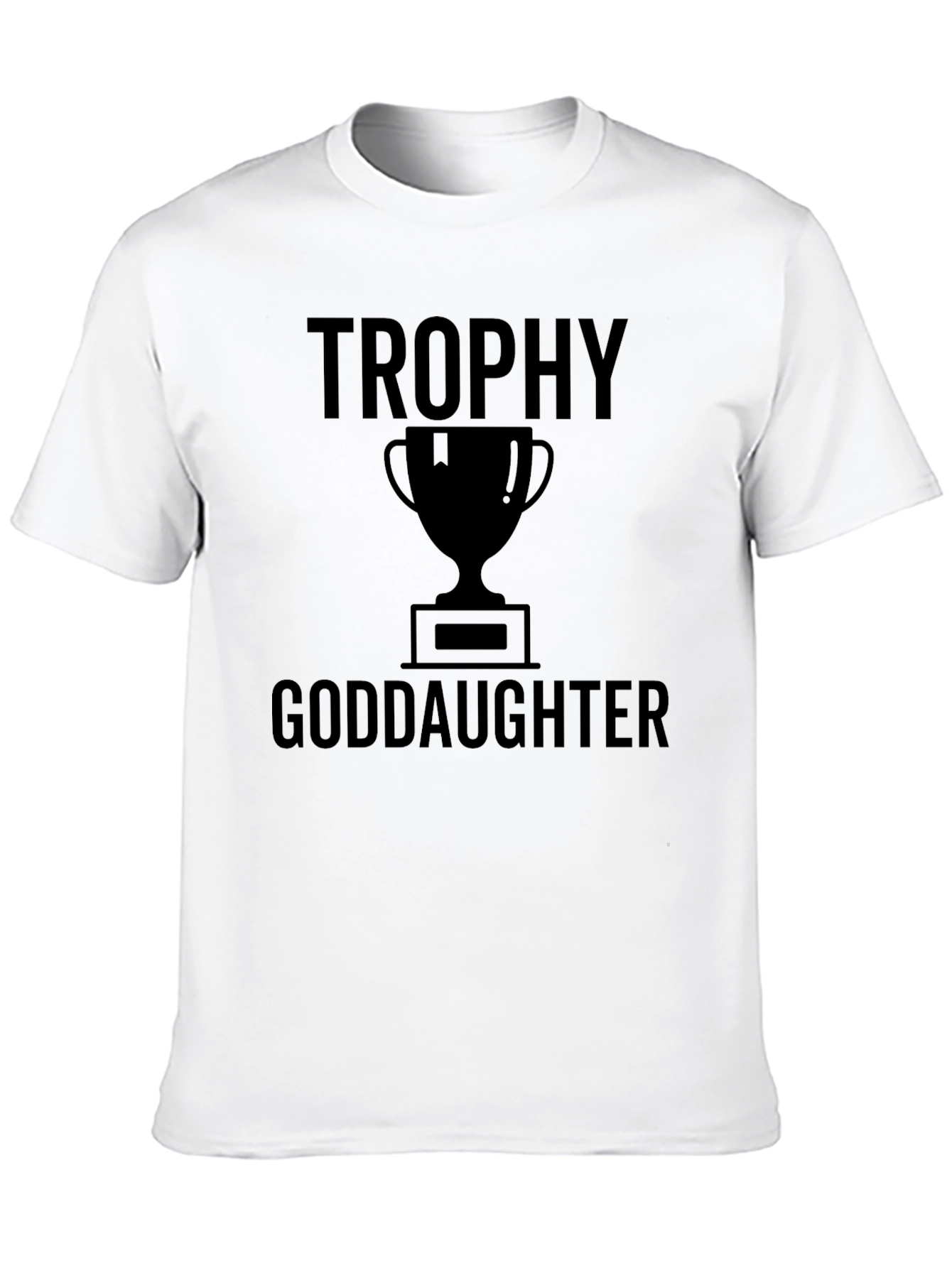 Trophy Goddaughter Black Graphic Tee