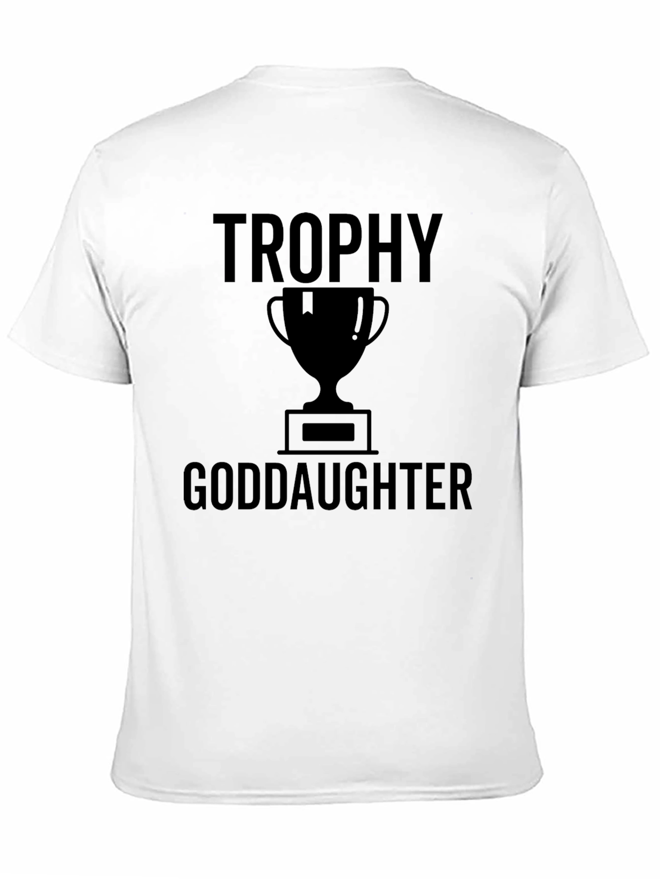 Trophy Goddaughter Black Graphic Tee