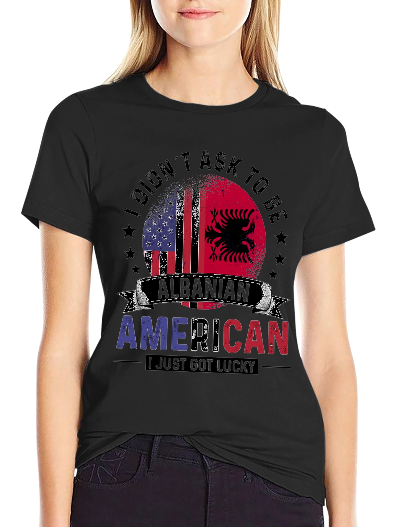 Albanian American Pride T-Shirt