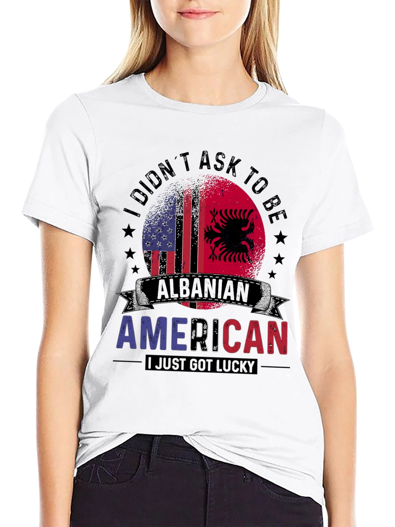 Albanian American Pride T-Shirt