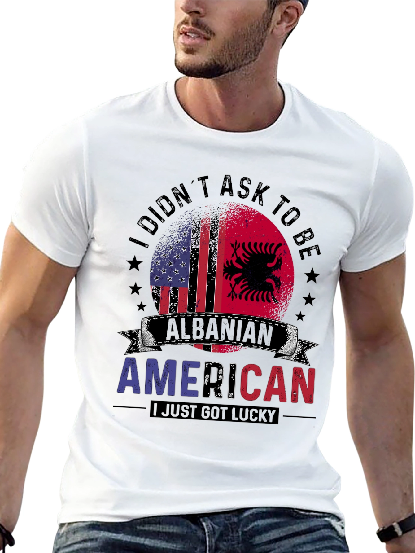 Albanian American Pride T-Shirt