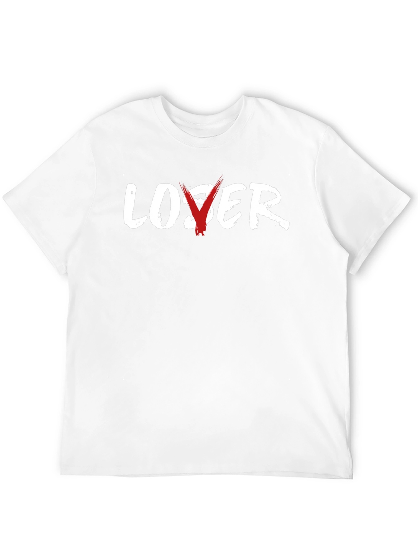 Loser/Lover Graphic Tee - Soft Cotton Blend T-Shirt