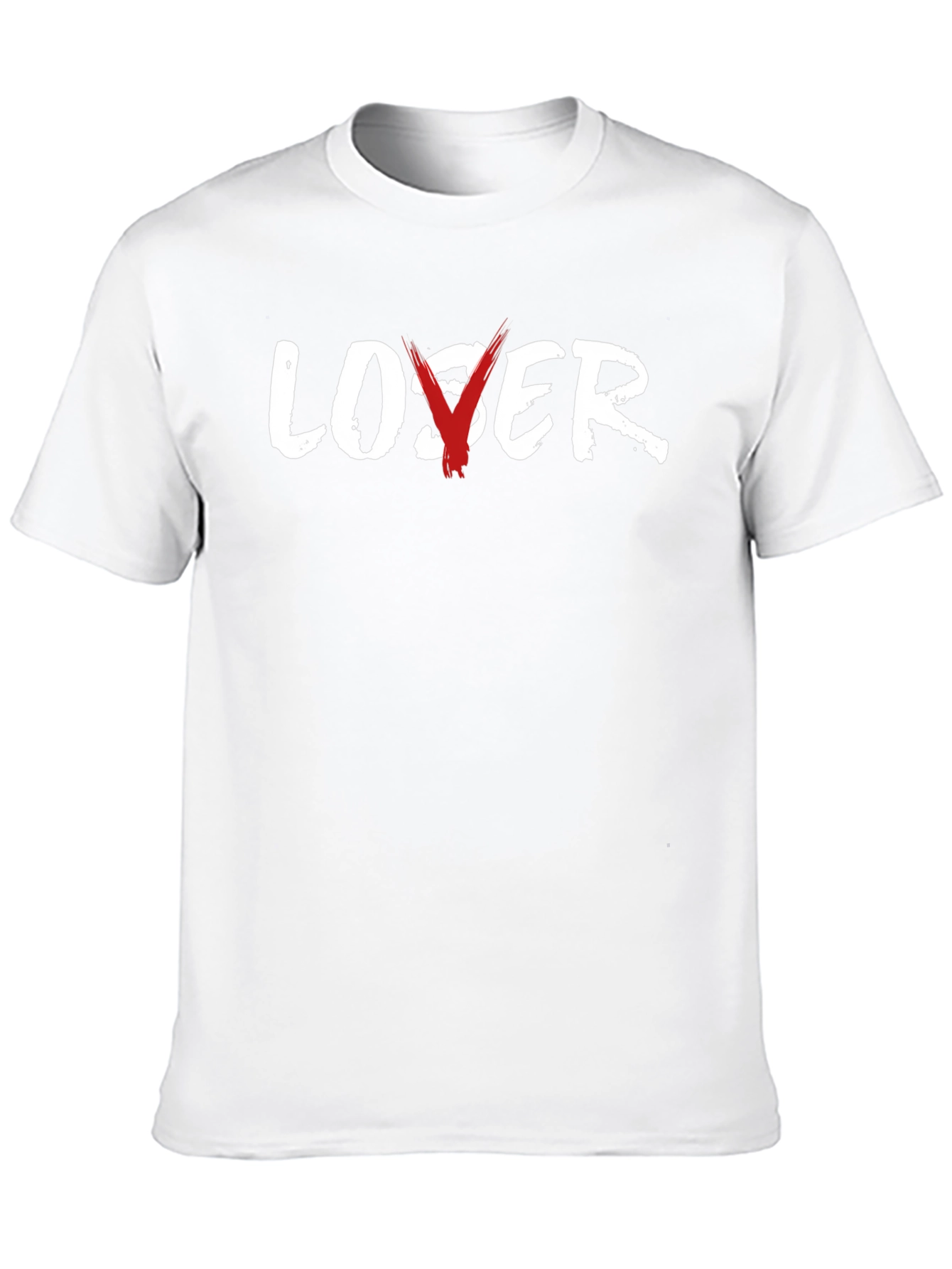 Loser/Lover Graphic Tee - Soft Cotton Blend T-Shirt