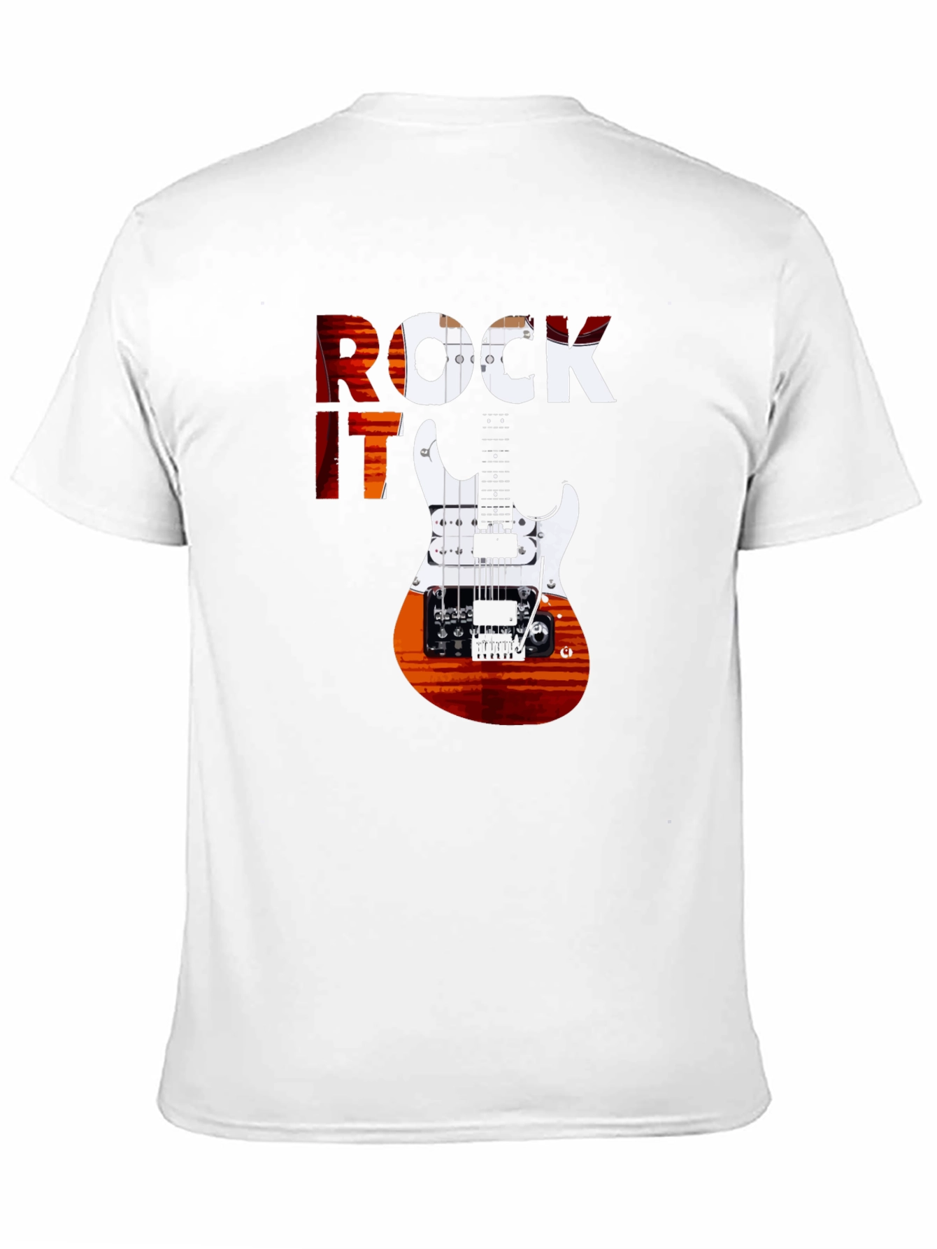 Rock It Guitar Graphic T-Shirt