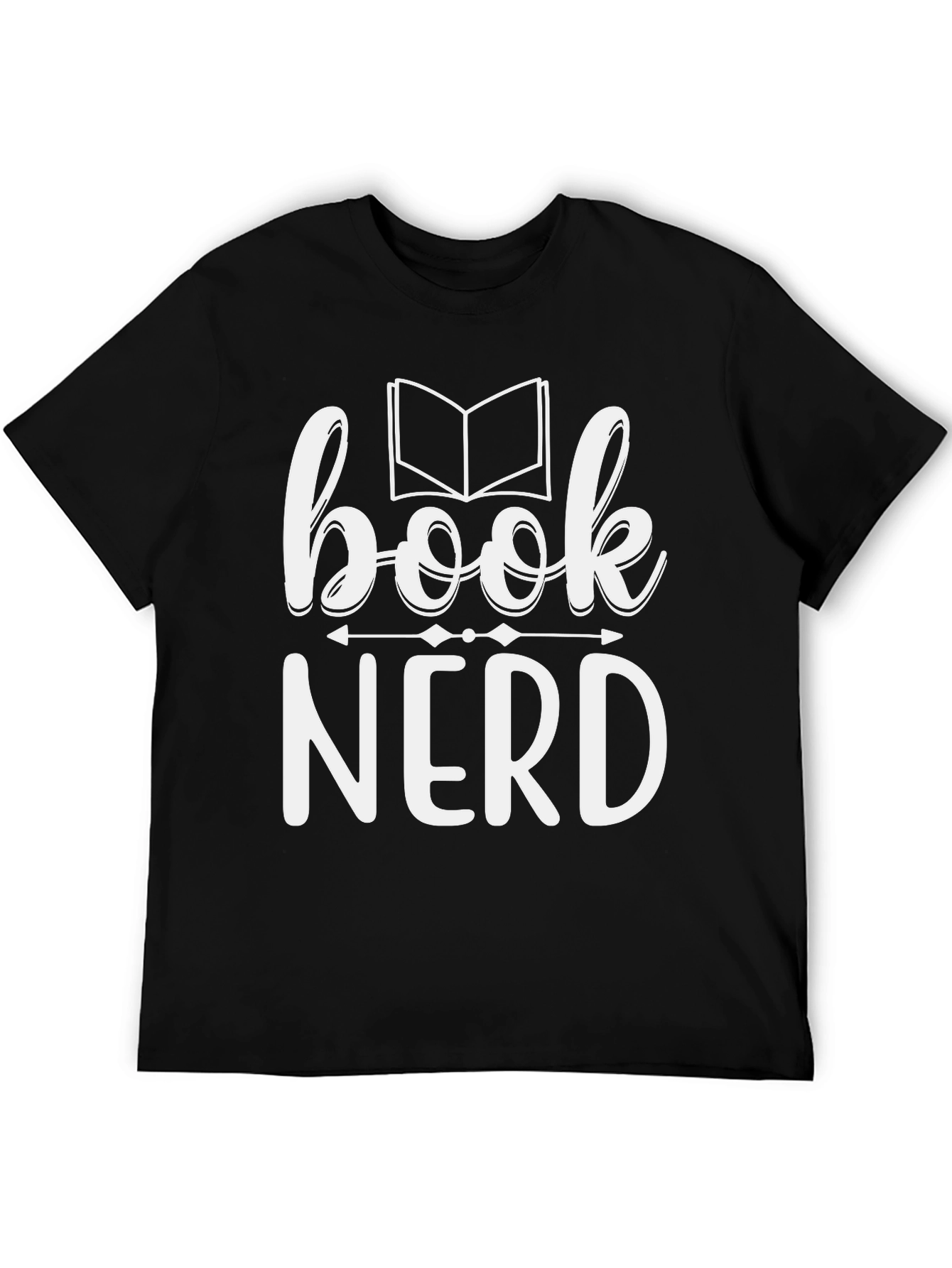 Book Nerd Graphic T-Shirt