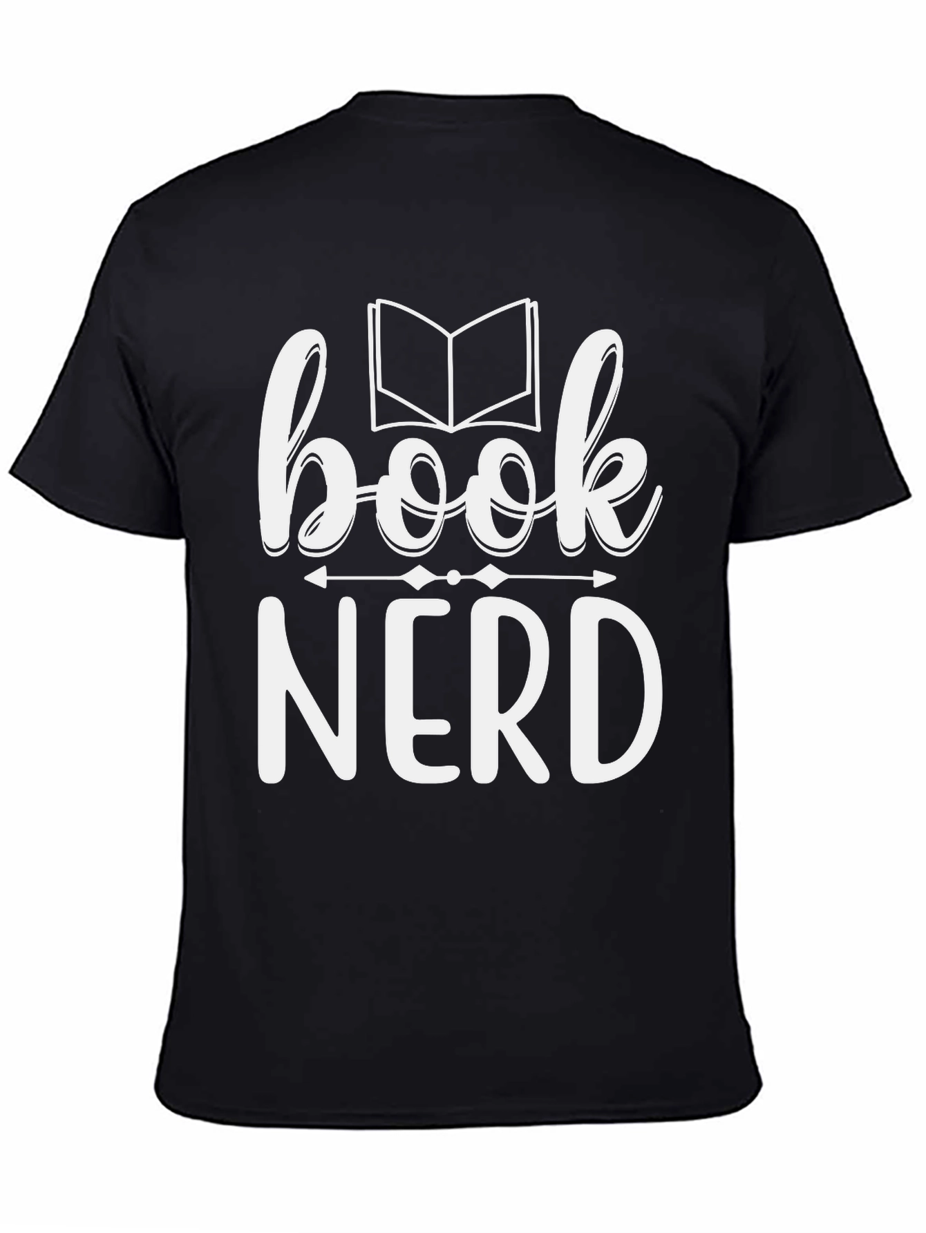 Book Nerd Graphic T-Shirt