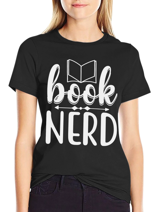 Book Nerd Graphic T-Shirt