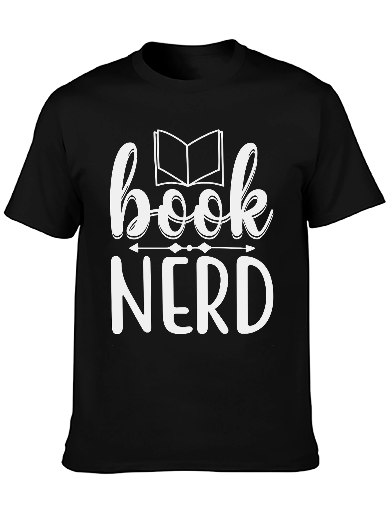Book Nerd Graphic T-Shirt