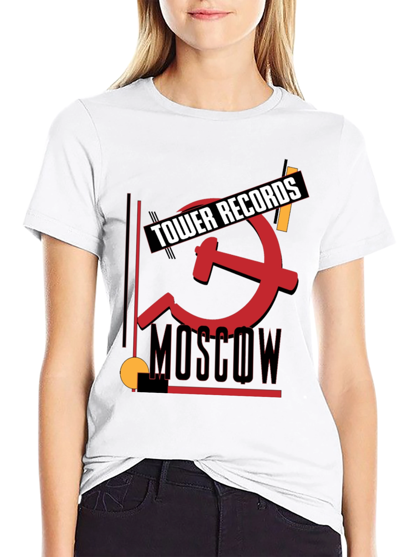 Tower Records Moscow Graphic T-Shirt