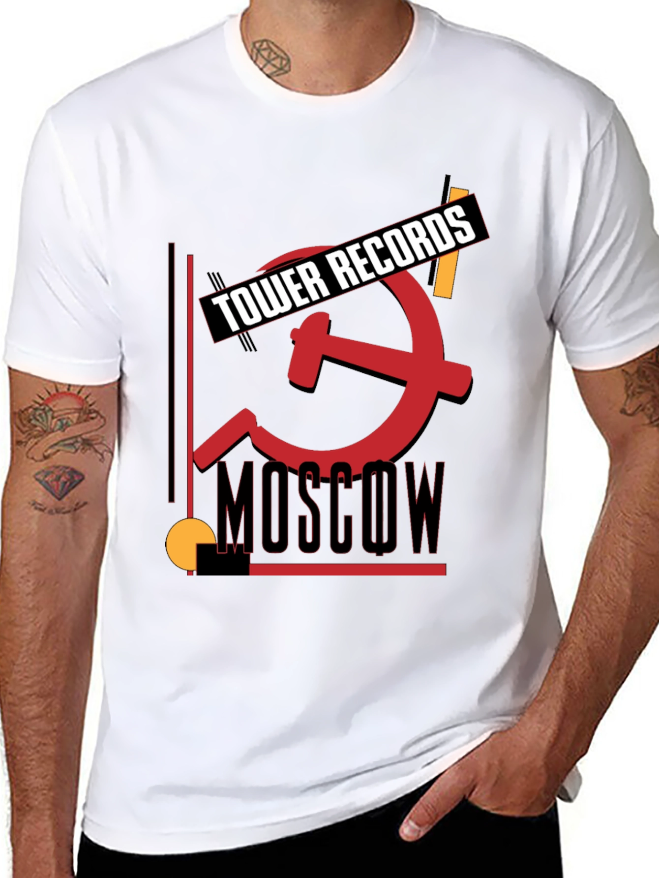 Tower Records Moscow Graphic T-Shirt