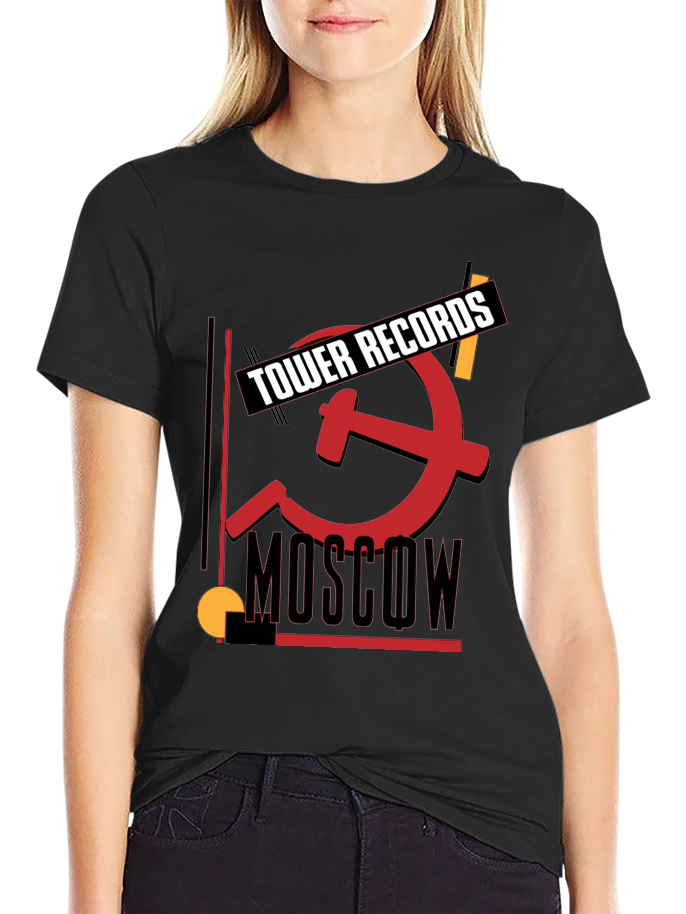 Tower Records Moscow Graphic T-Shirt