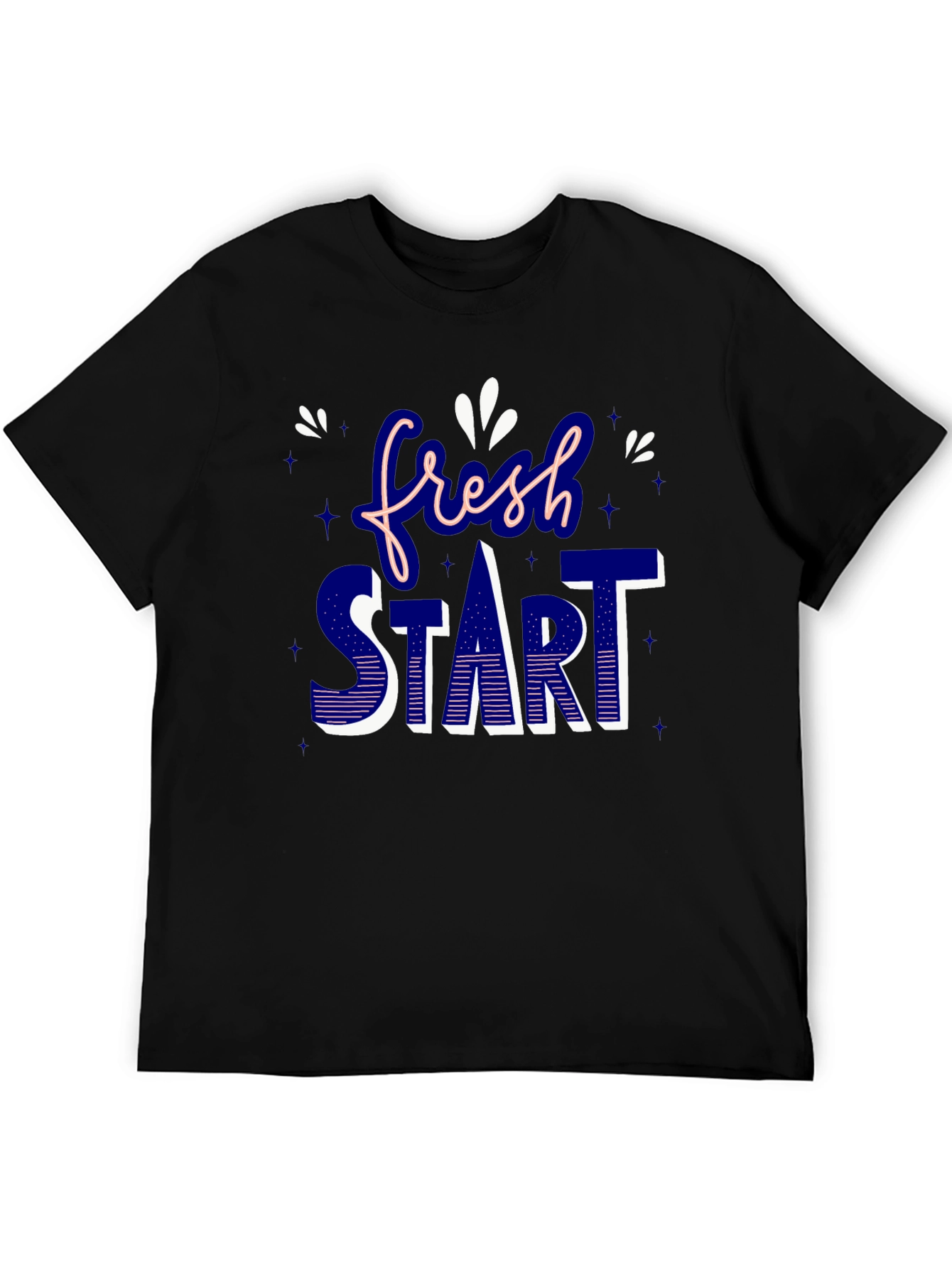 Fresh Start Graphic Tee - Stylish Mens T-Shirt