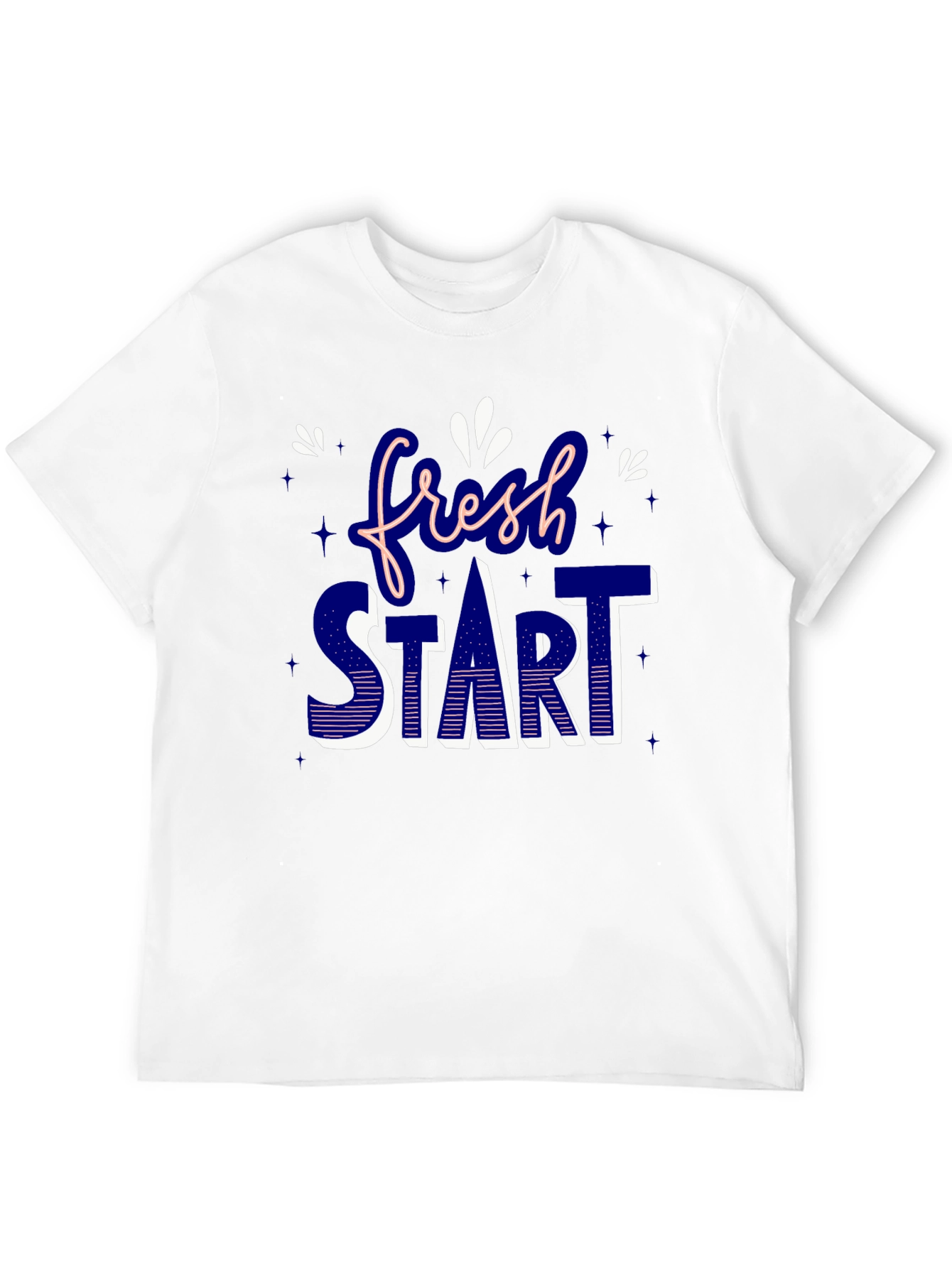 Fresh Start Graphic Tee - Stylish Mens T-Shirt