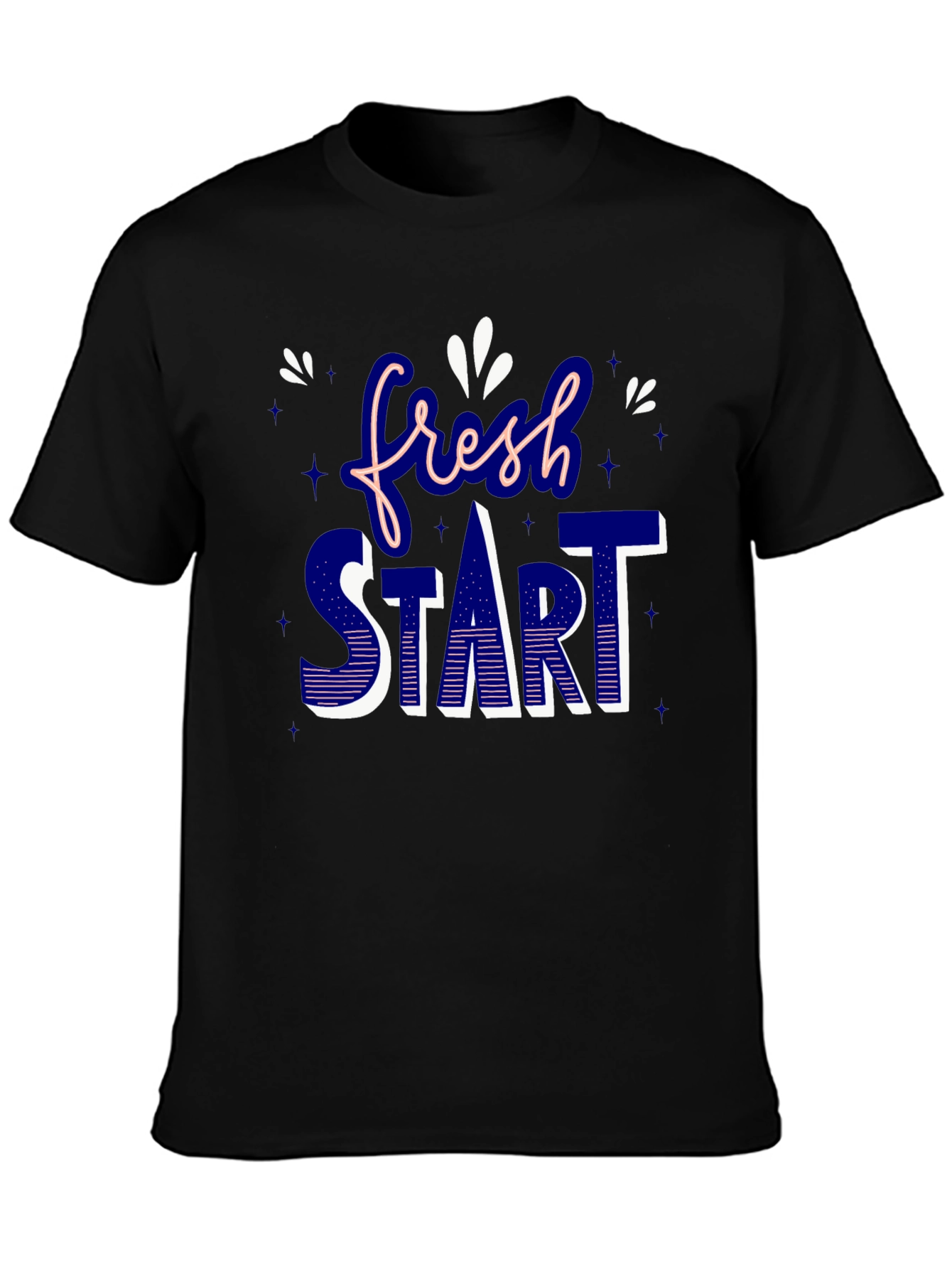 Fresh Start Graphic Tee - Stylish Mens T-Shirt