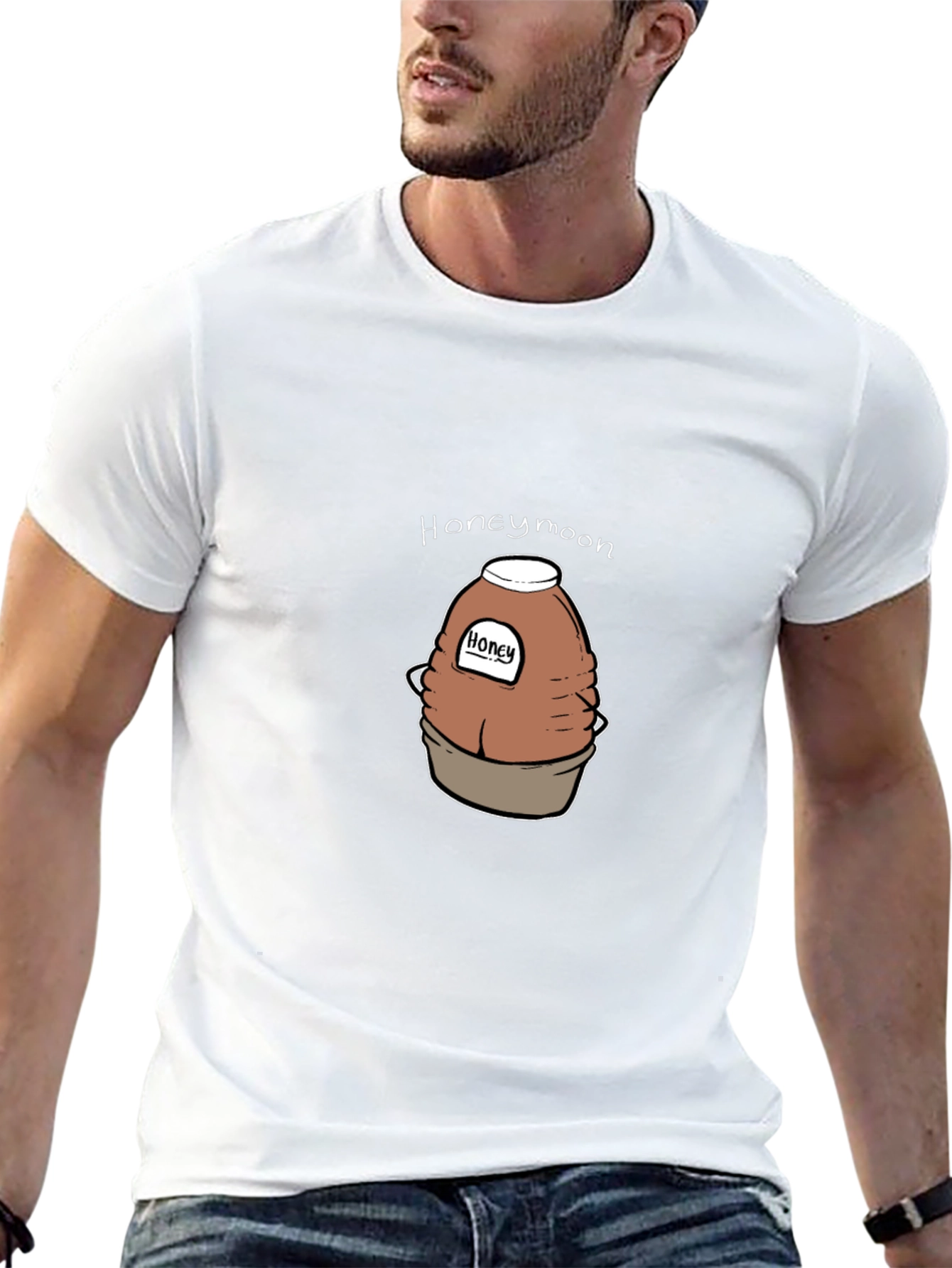 Honeymoon Honey Jar T-Shirt - Black