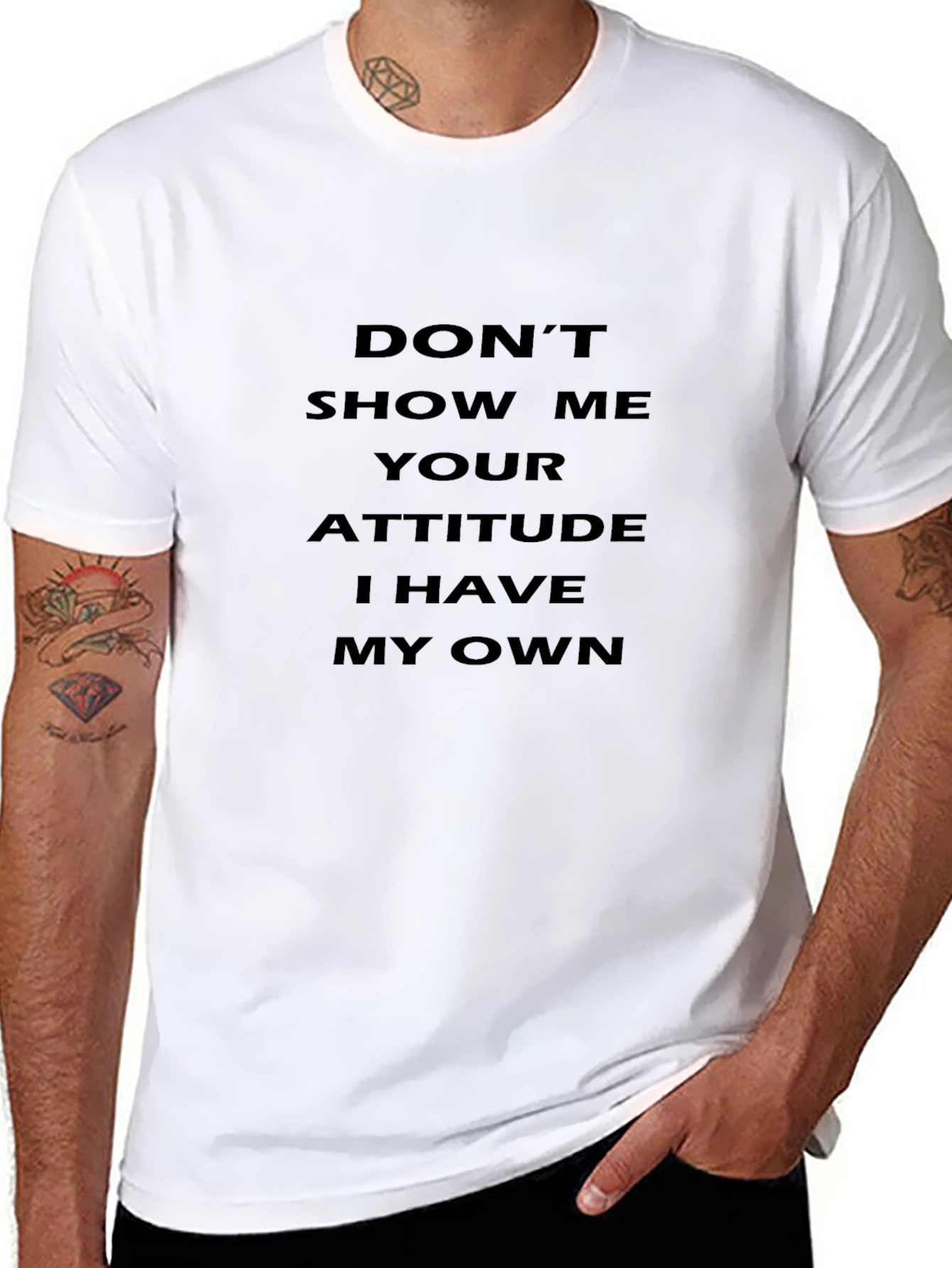Attitude Statement Graphic Tee