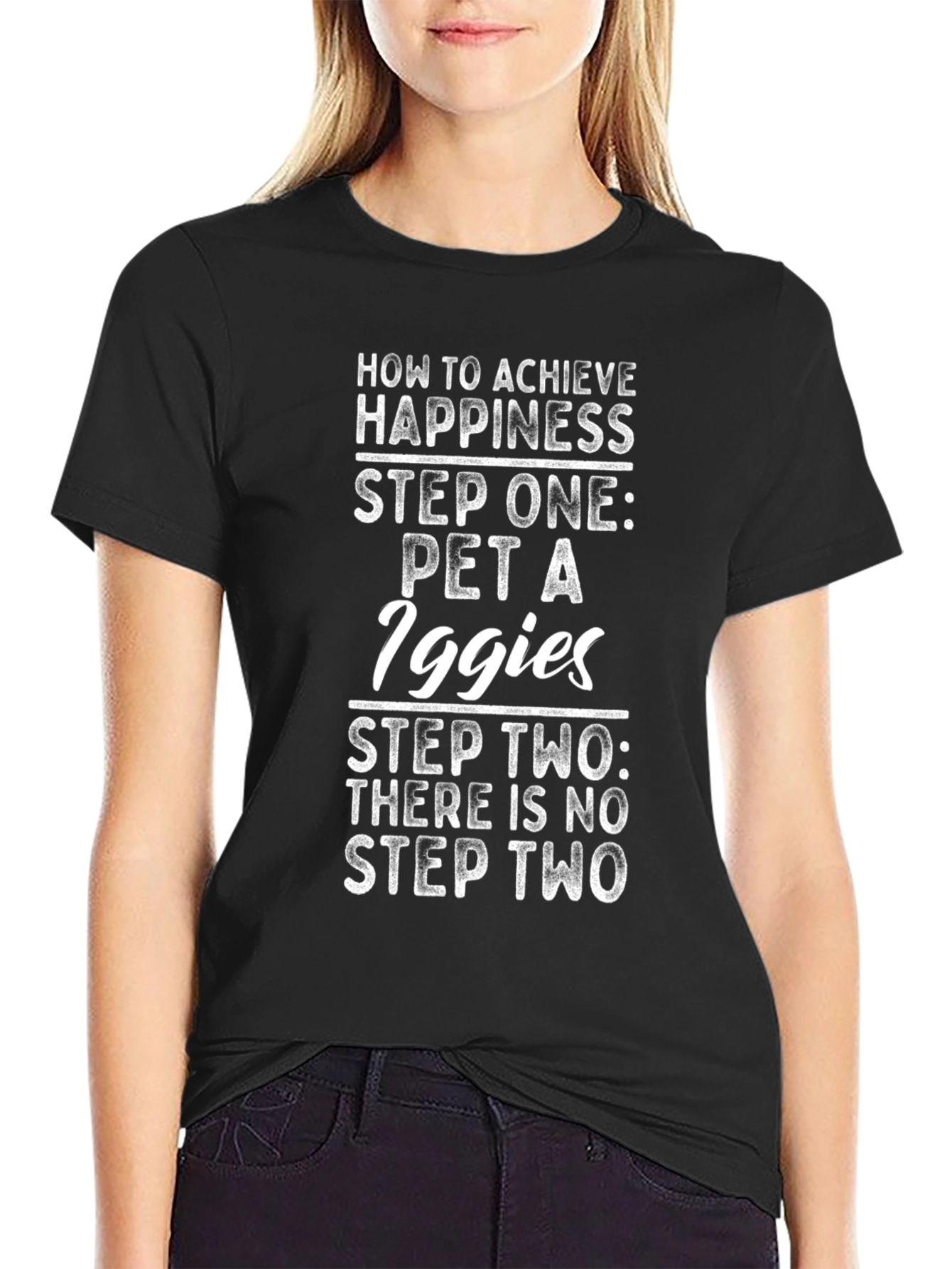 Pet an Iggie T-Shirt - Achieve Happiness