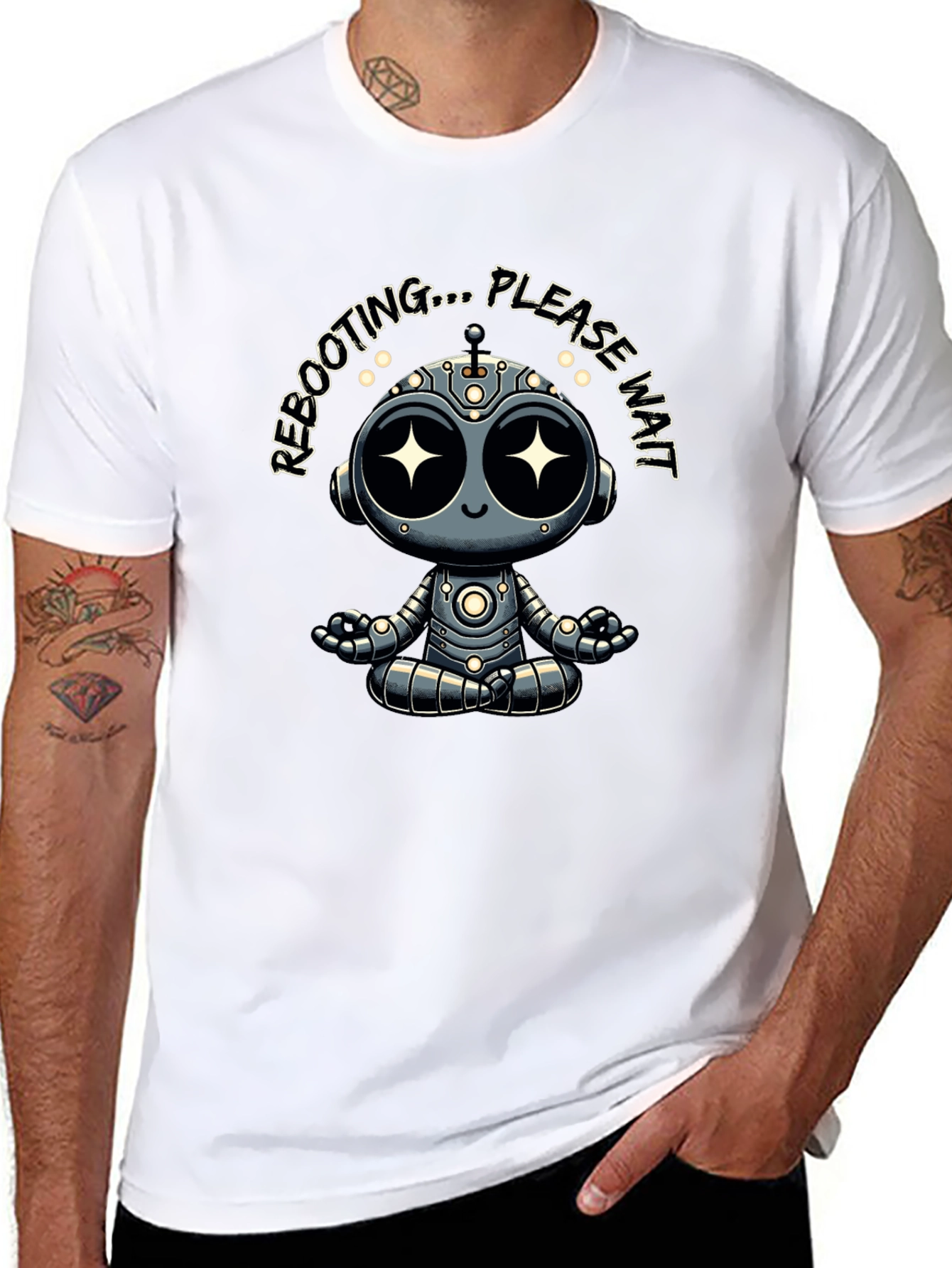 Robot Reboot Graphic Tee