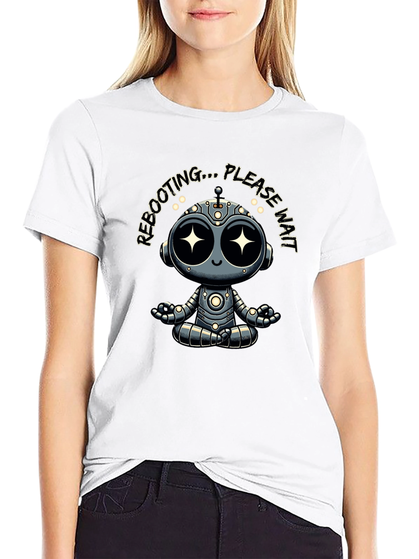 Robot Reboot Graphic Tee