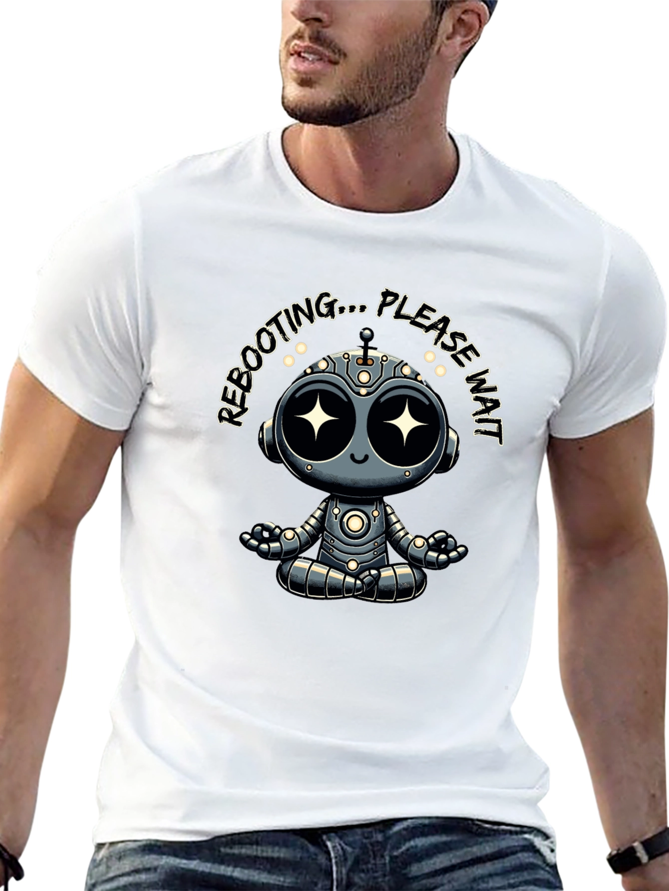 Robot Reboot Graphic Tee