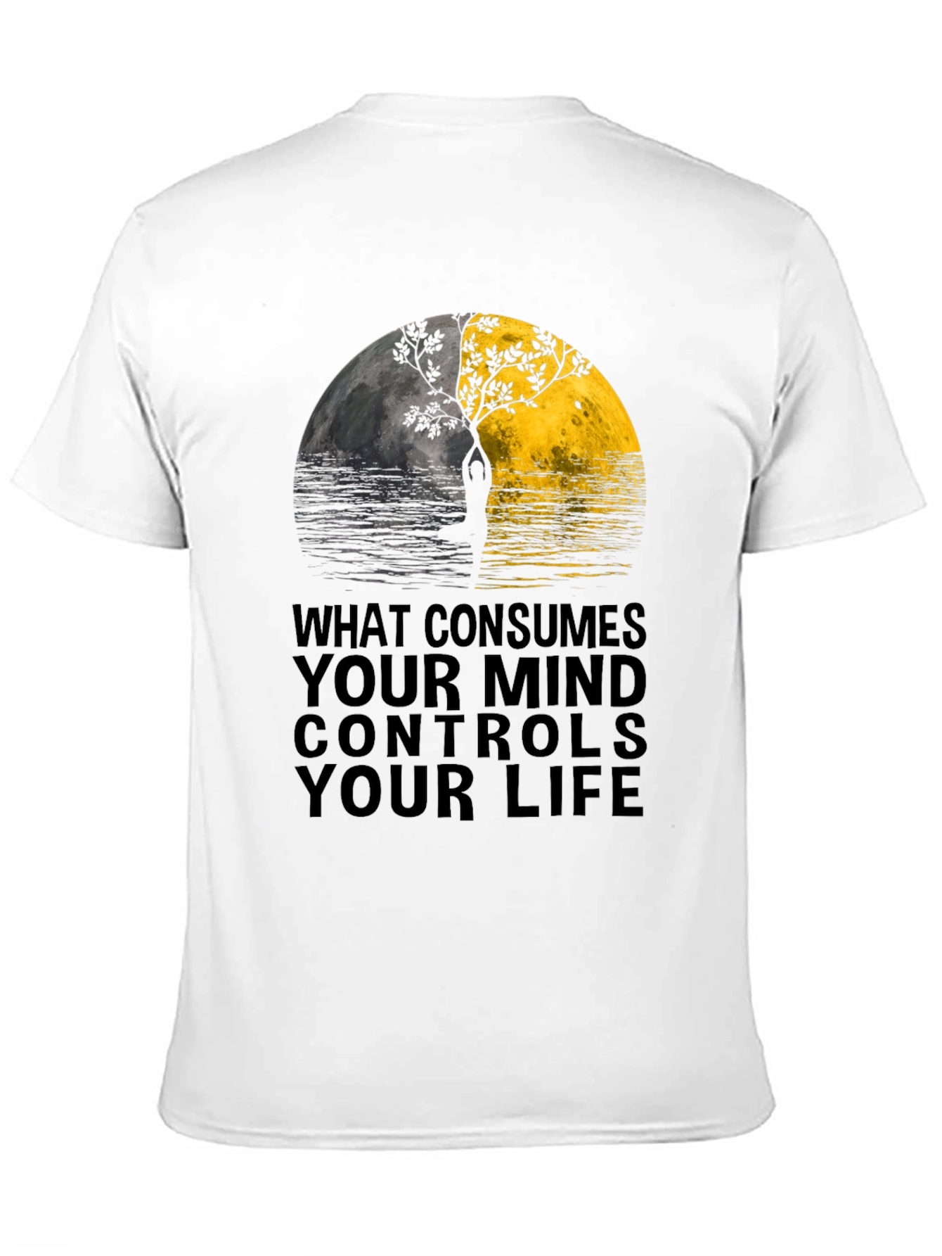 Yin Yang Mind Control T-Shirt - Unisex