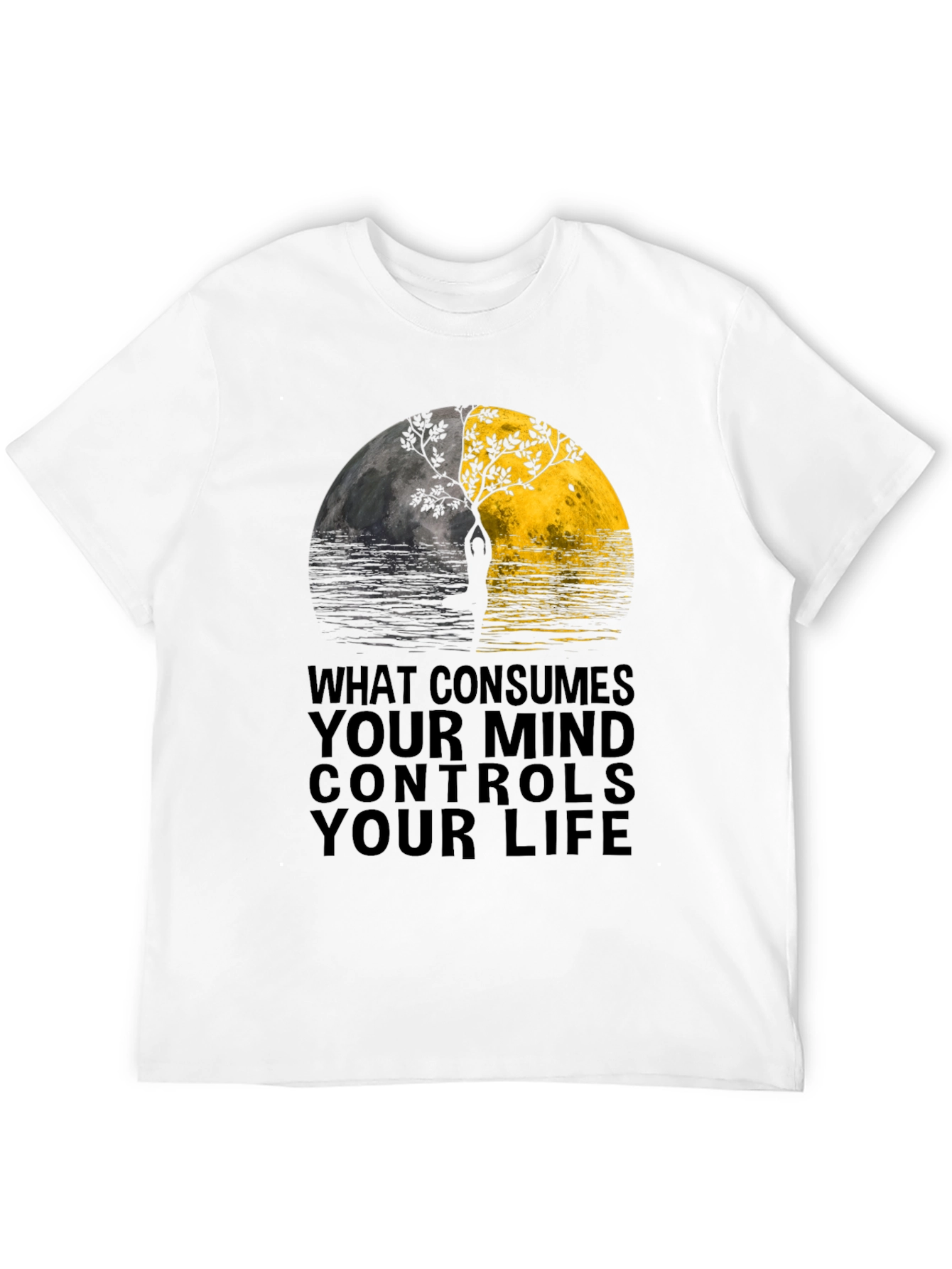 Yin Yang Mind Control T-Shirt - Unisex