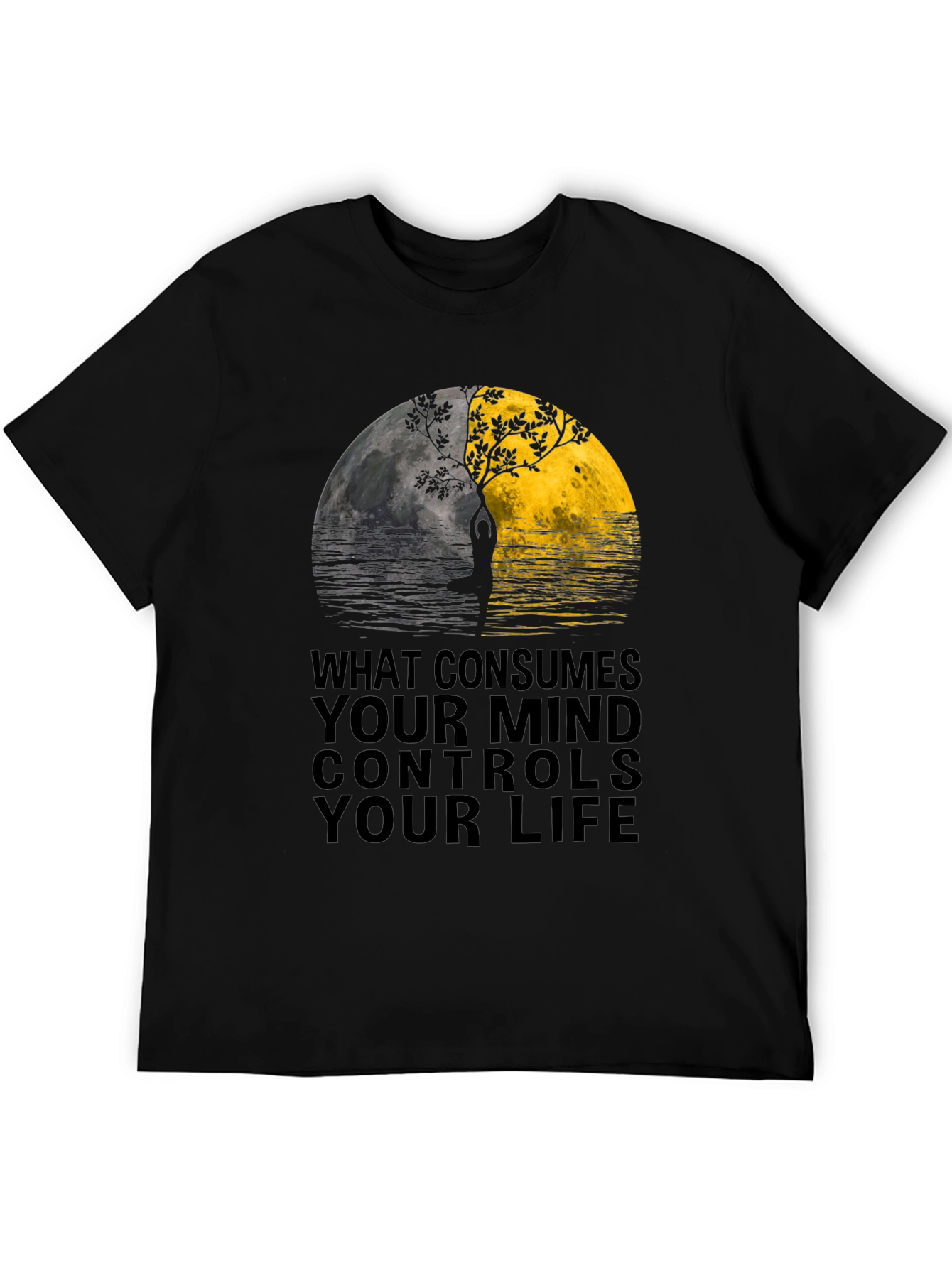 Yin Yang Mind Control T-Shirt - Unisex