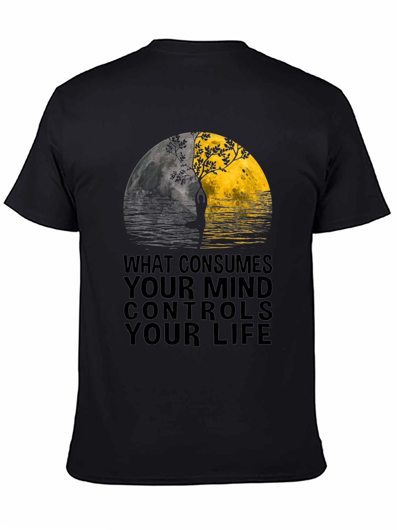Yin Yang Mind Control T-Shirt - Unisex