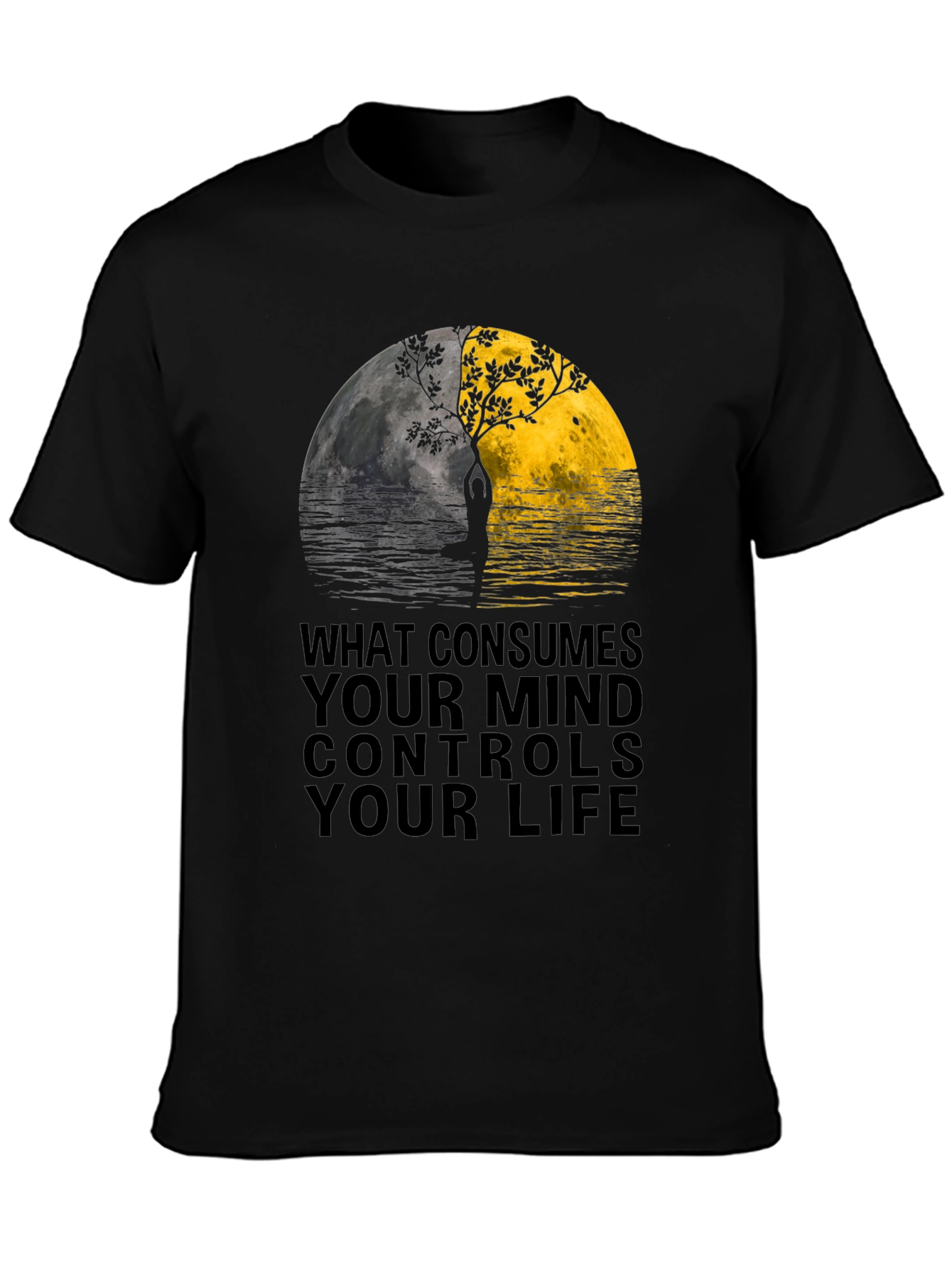 Yin Yang Mind Control T-Shirt - Unisex