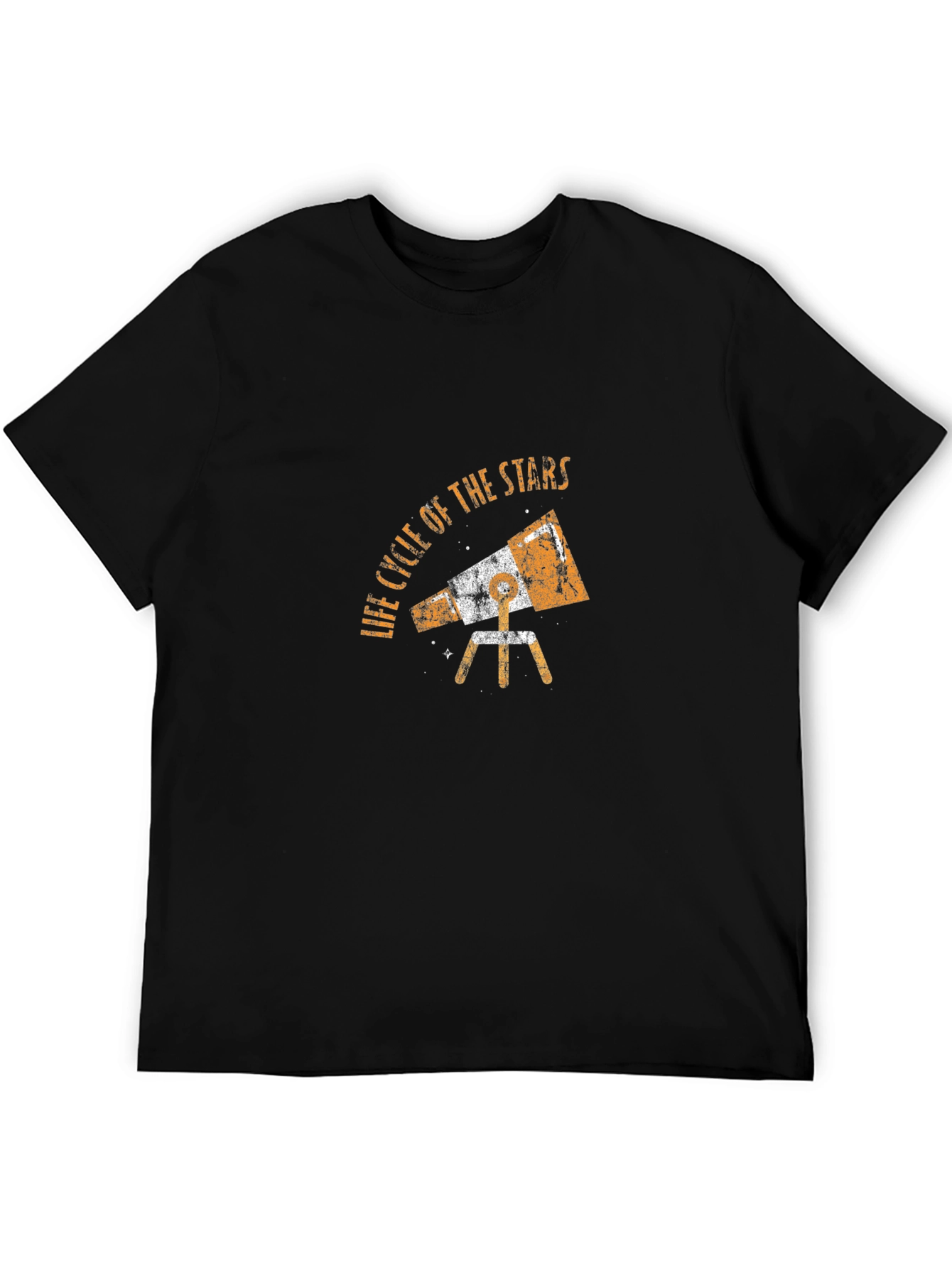 Life Cycle Of The Stars Telescope Graphic T-Shirt