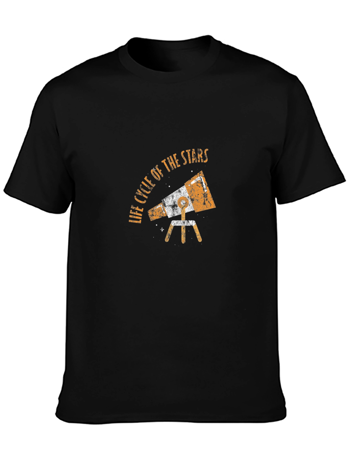 Life Cycle Of The Stars Telescope Graphic T-Shirt