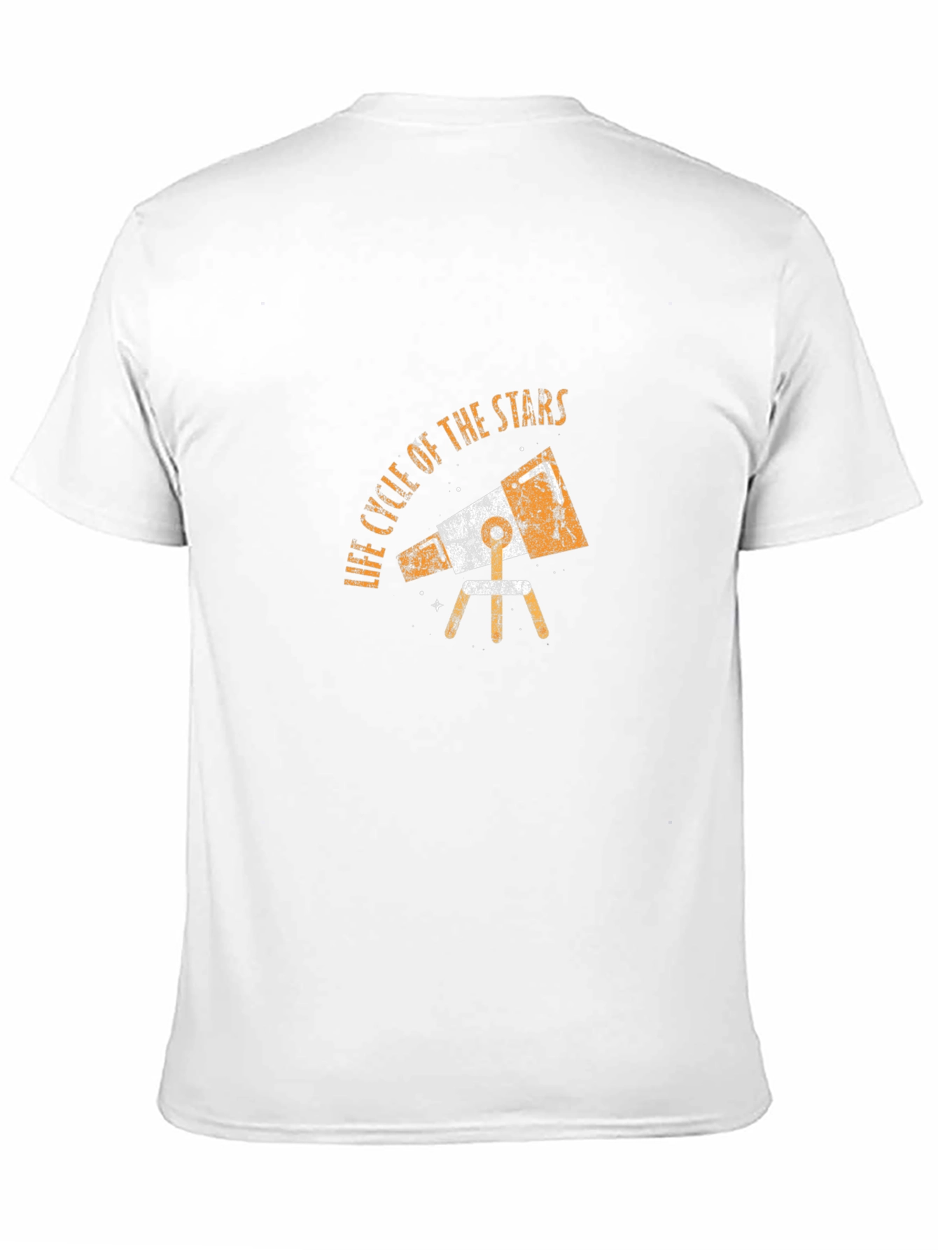 Life Cycle Of The Stars Telescope Graphic T-Shirt