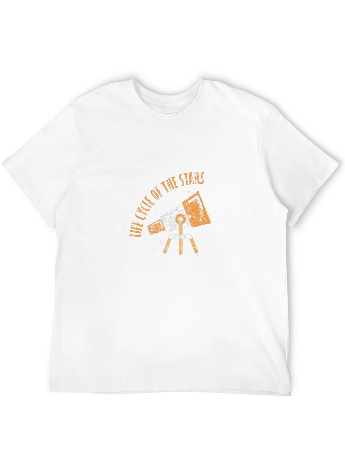 Life Cycle Of The Stars Telescope Graphic T-Shirt