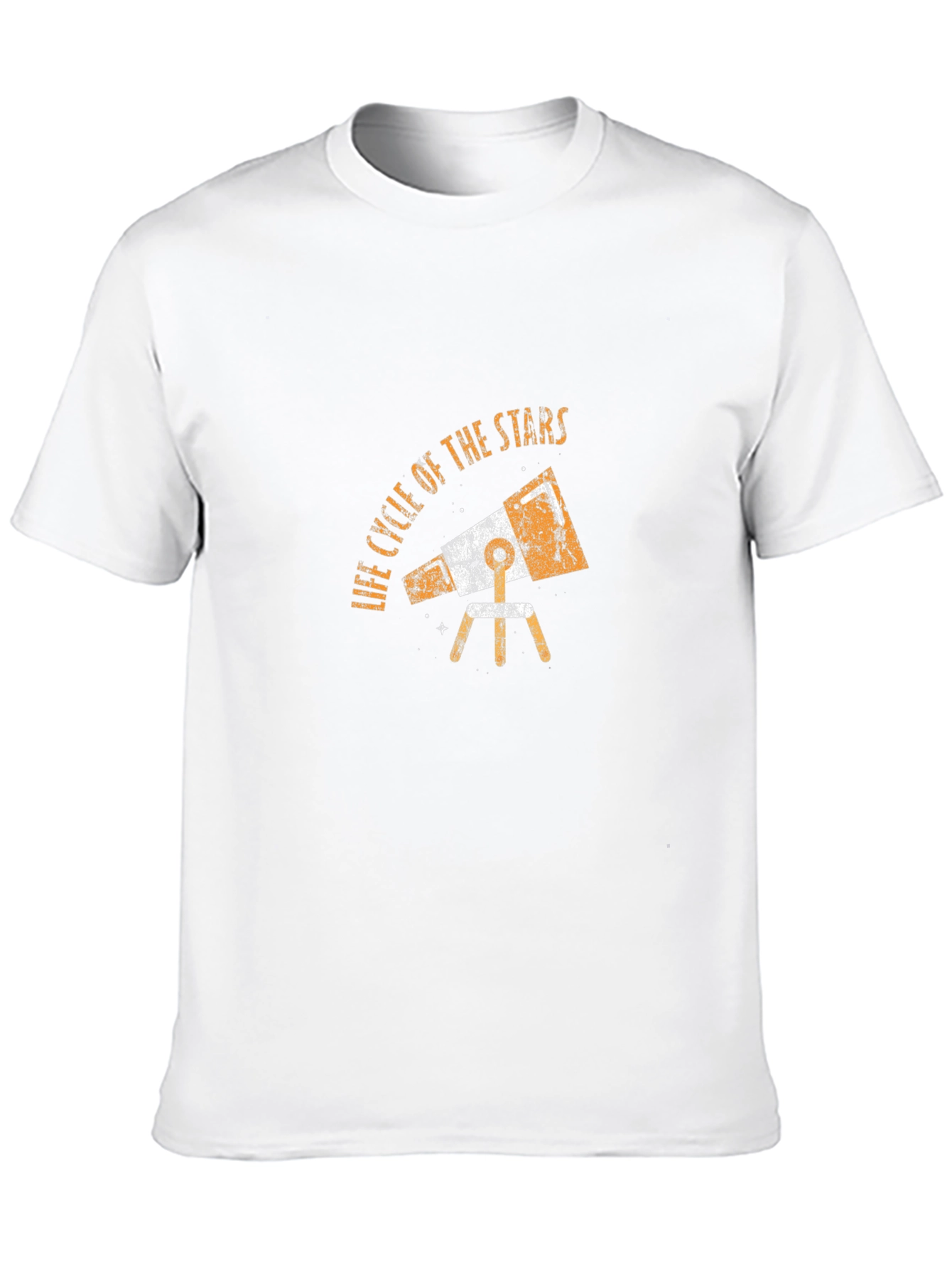 Life Cycle Of The Stars Telescope Graphic T-Shirt